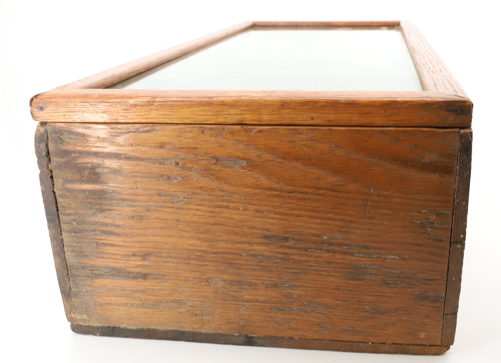 OAK DISPLAY CASE - 4