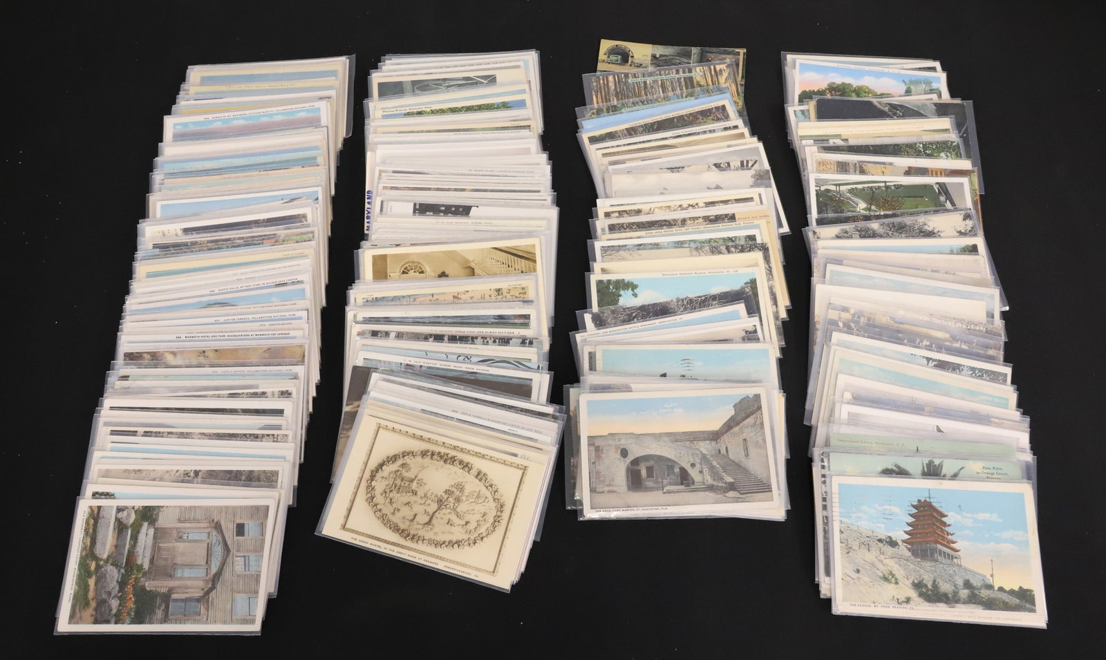 LOT OF U.S. STATE / CANADA POST CARDS (1 of 3)