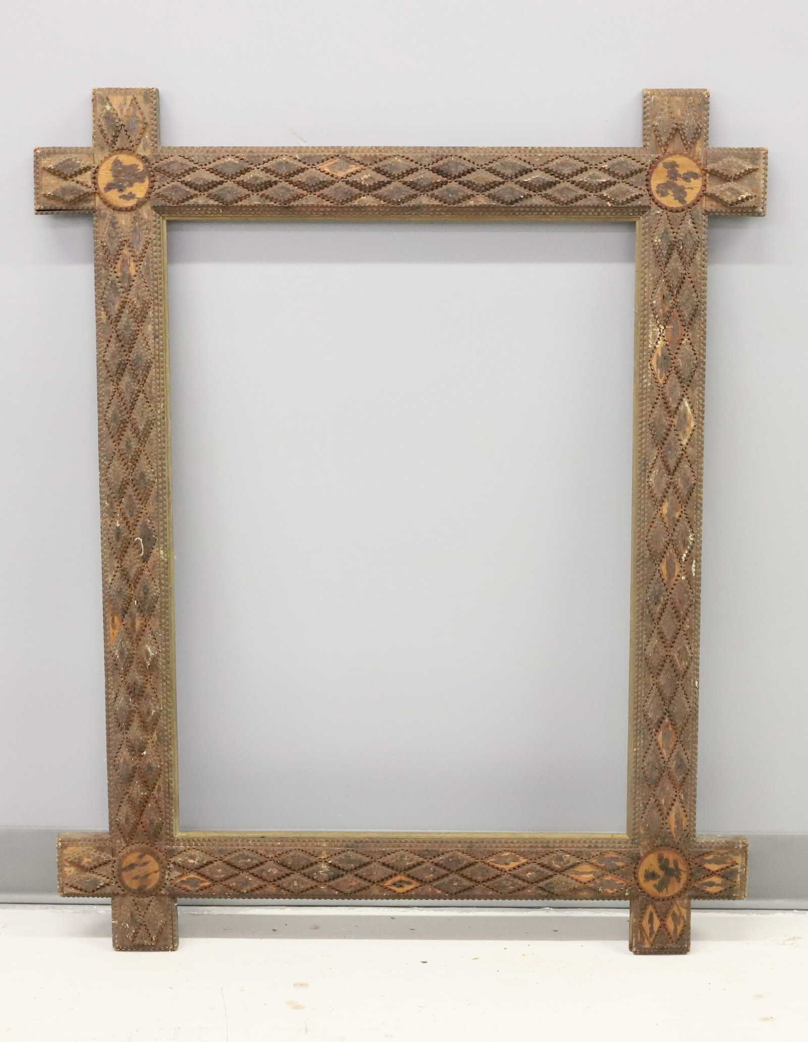LARGE TRAMP ART FRAME - 2
