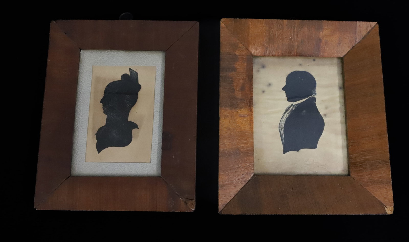 (2) 19TH C. SILHOUETTES (1 of 4)