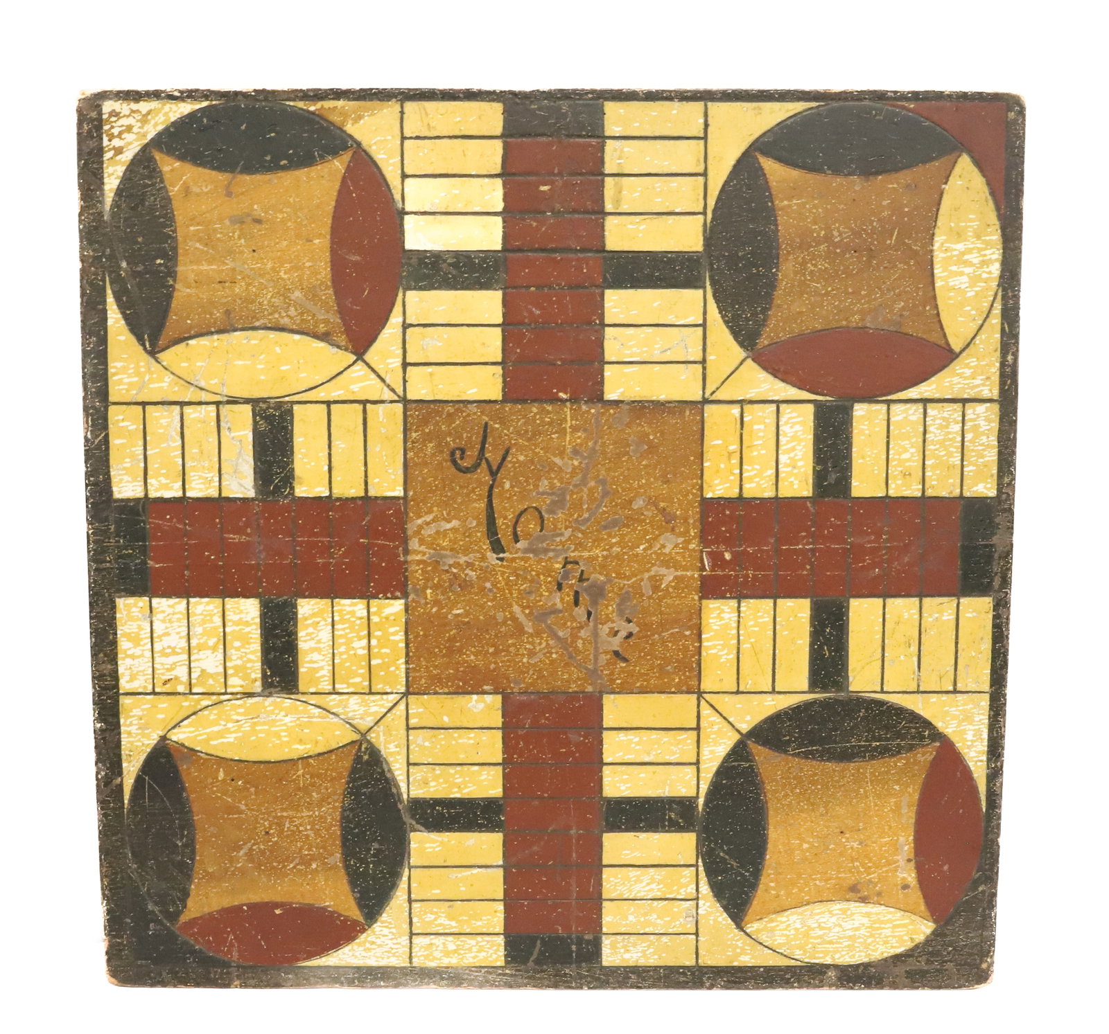 PAINTED DOUBLE-SIDED GAME BOARD (1 of 8)