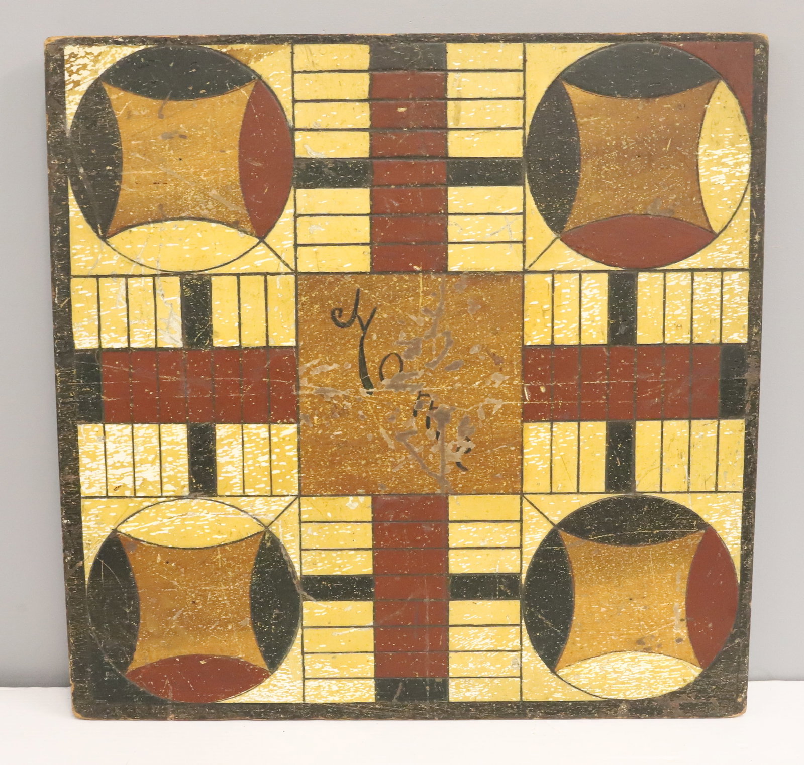 PAINTED DOUBLE-SIDED GAME BOARD - 2