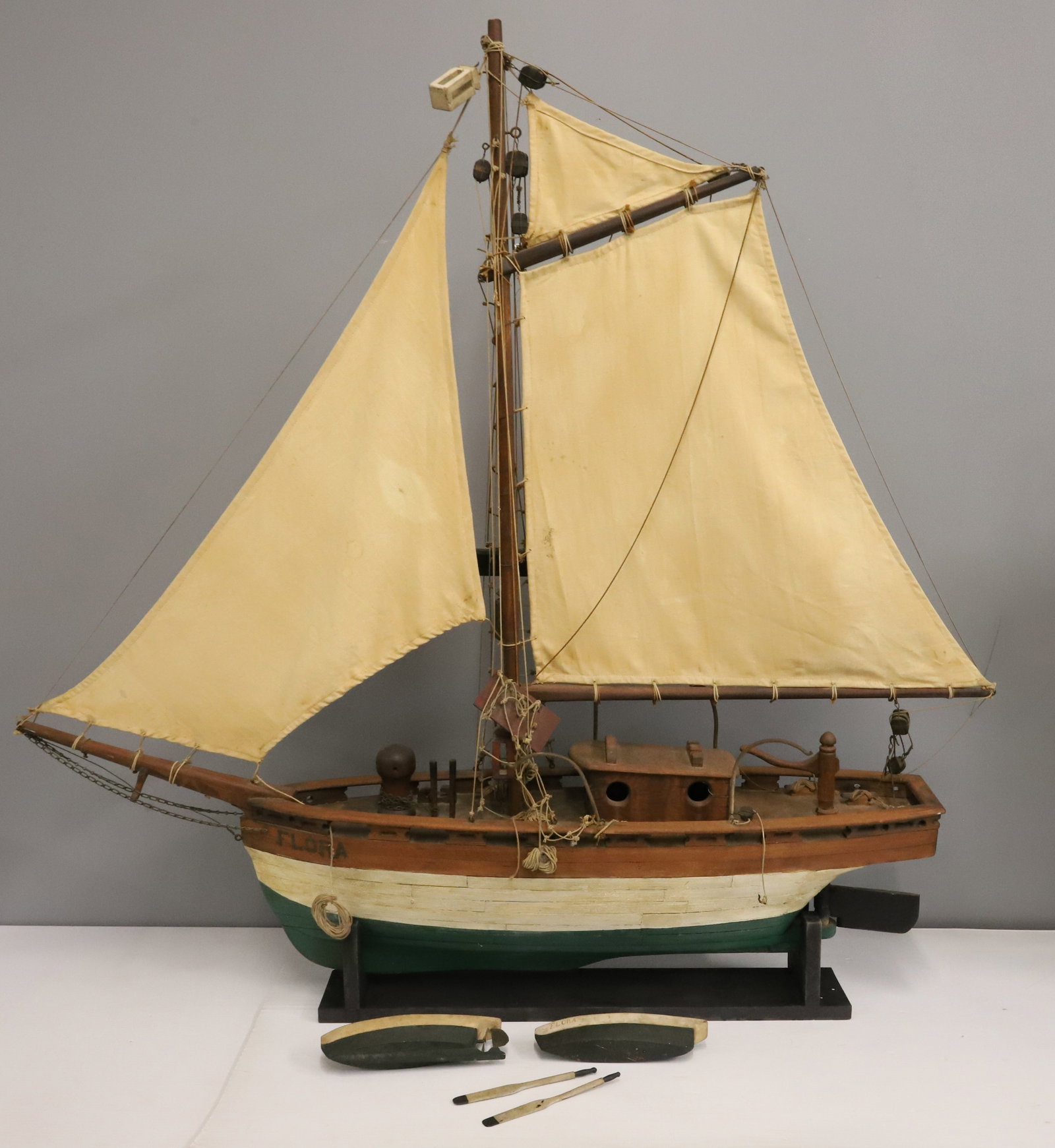 FOLK ARE MODEL SAILING SHIP - 7