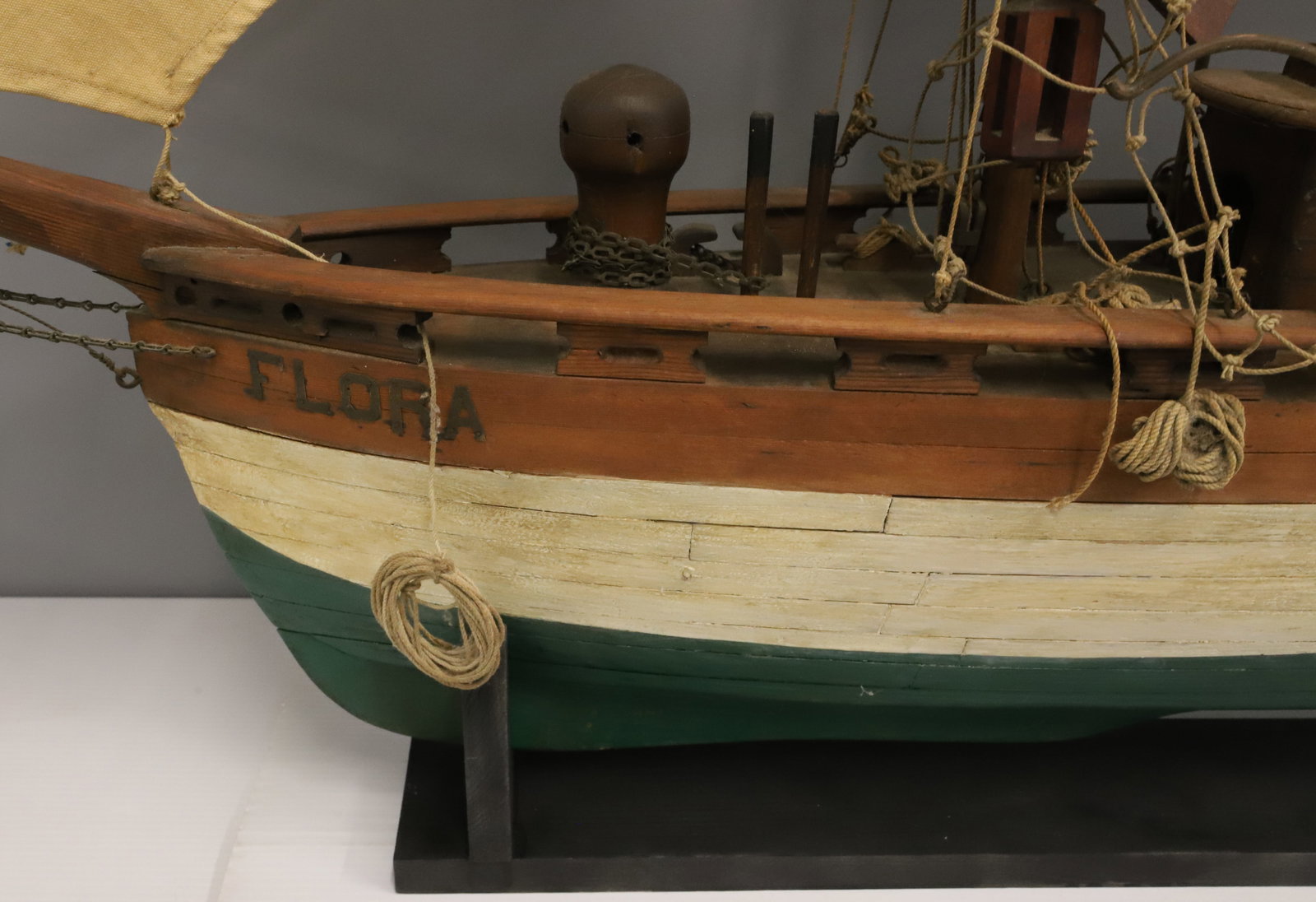 FOLK ARE MODEL SAILING SHIP - 9