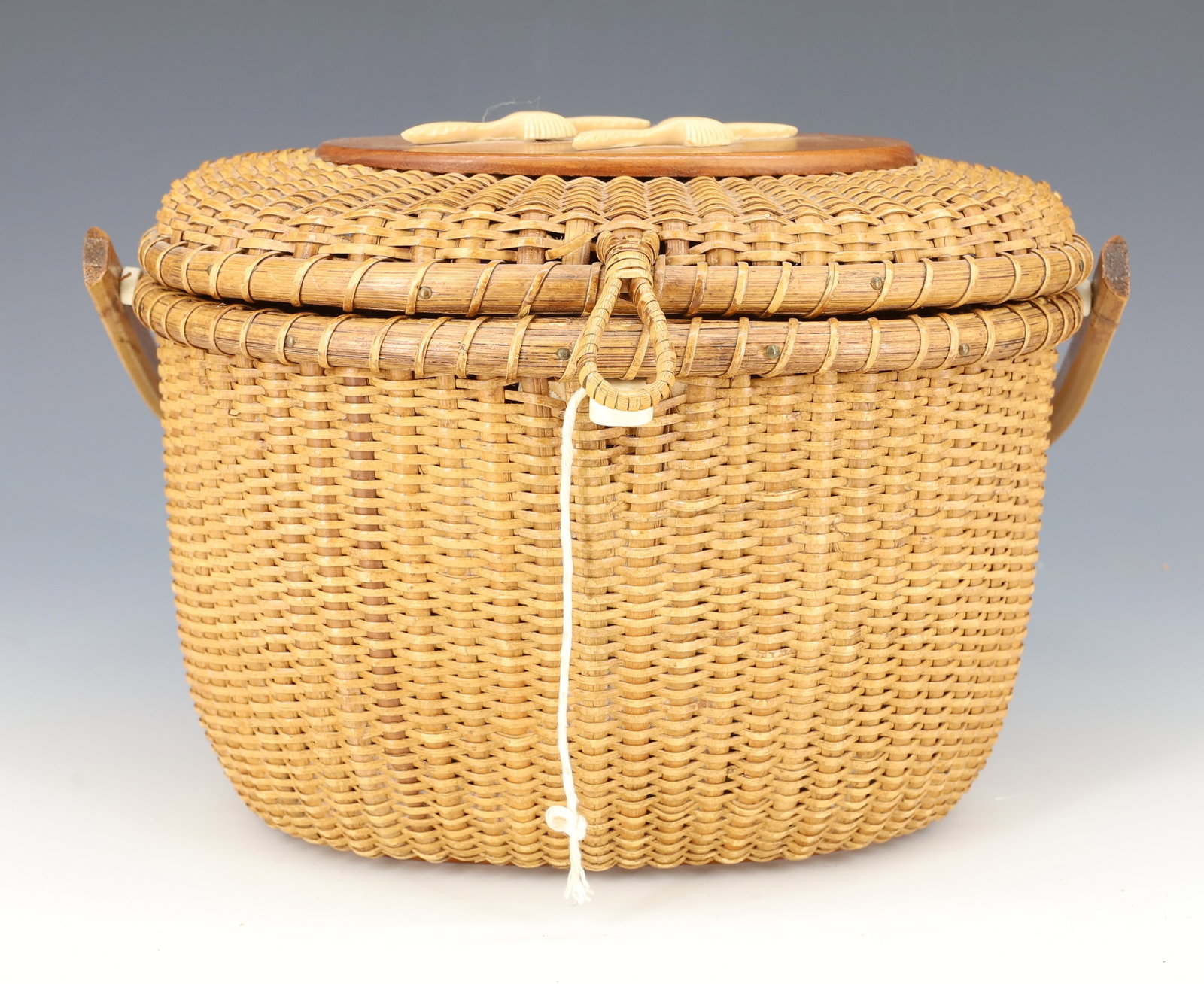 VINTAGE 1978 NANTUCKET BASKET PURSE (1 of 7)