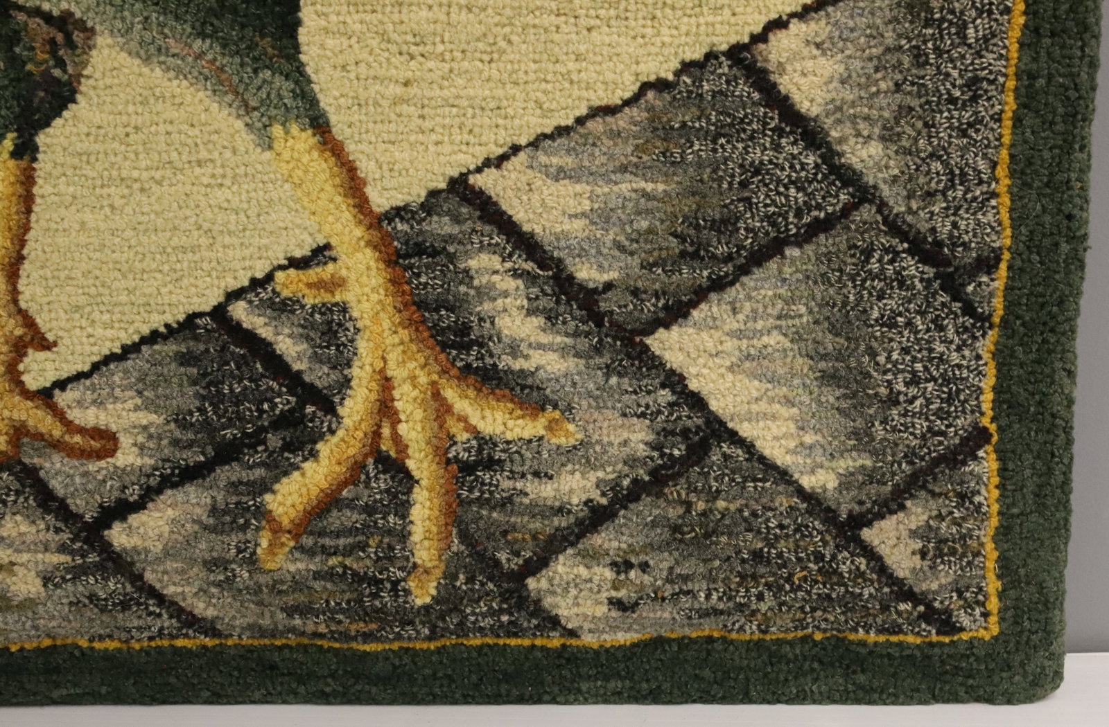 VINTAGE ROOSTER HOOKING - 4