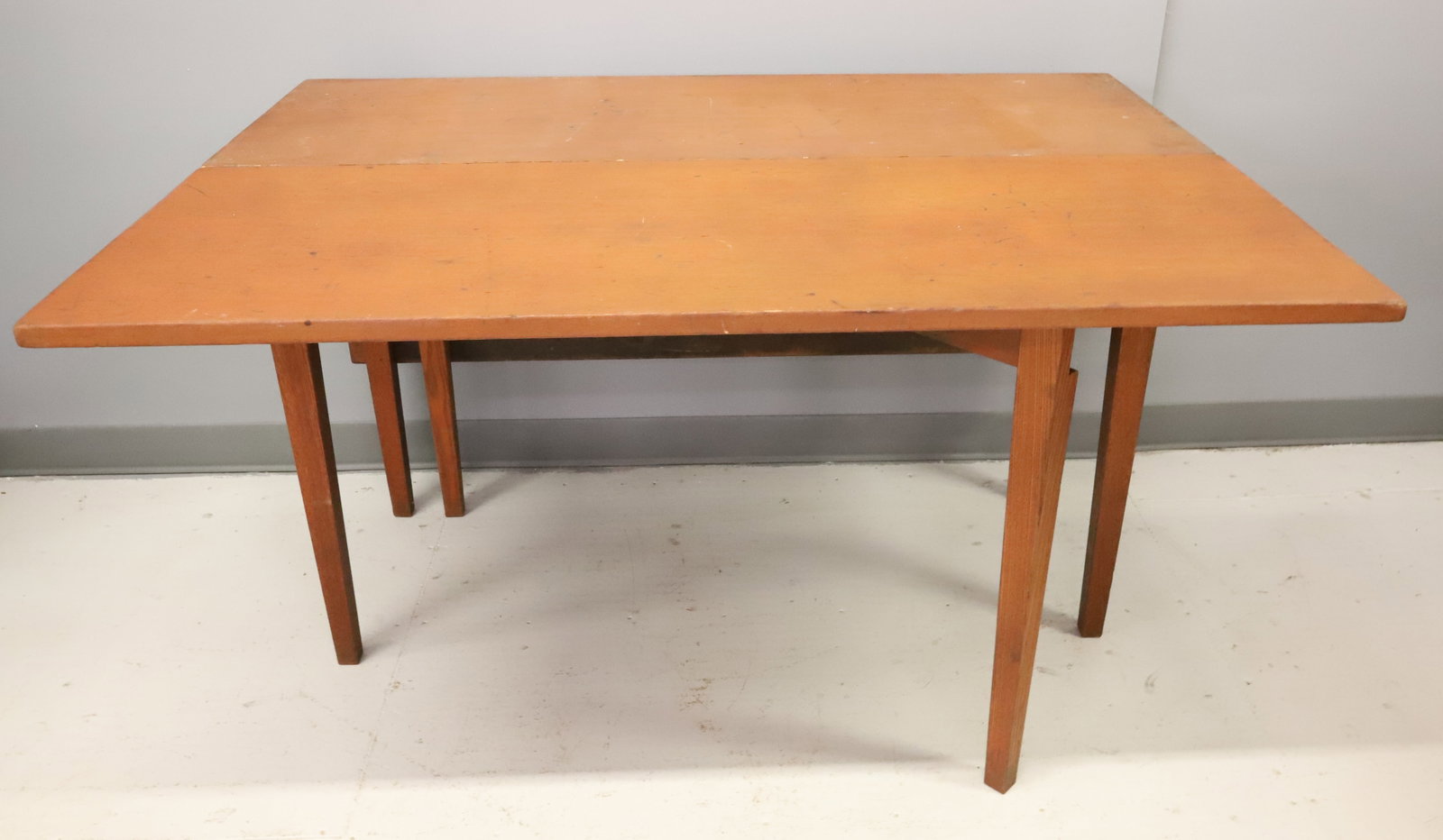 19TH C. PAINTED GATELEG TABLE - 2