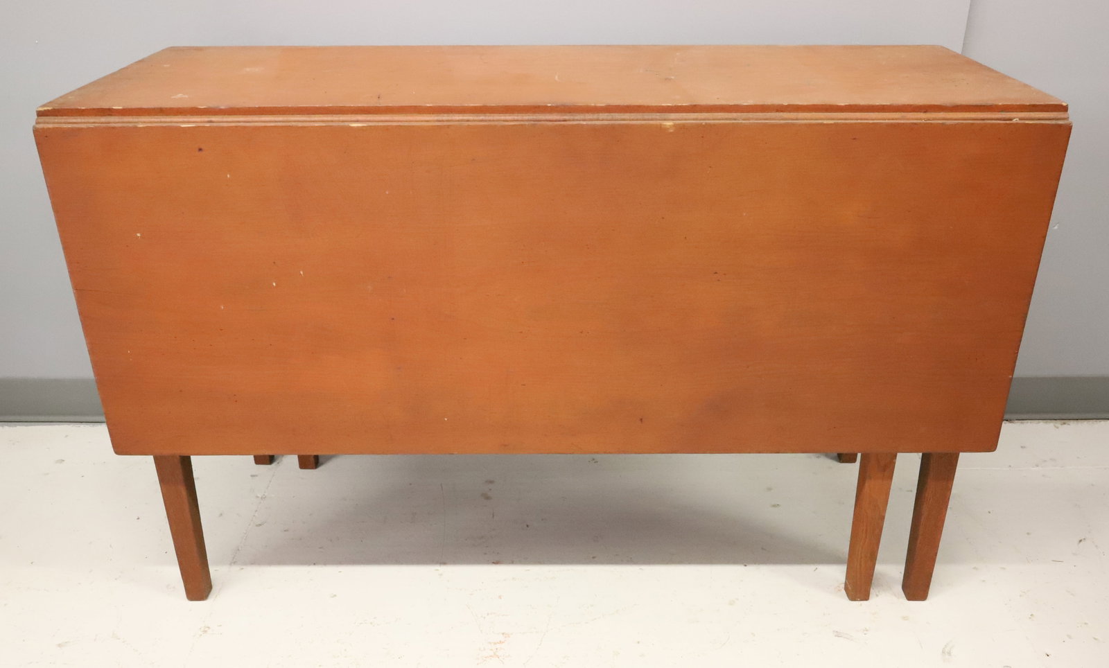19TH C. PAINTED GATELEG TABLE - 5