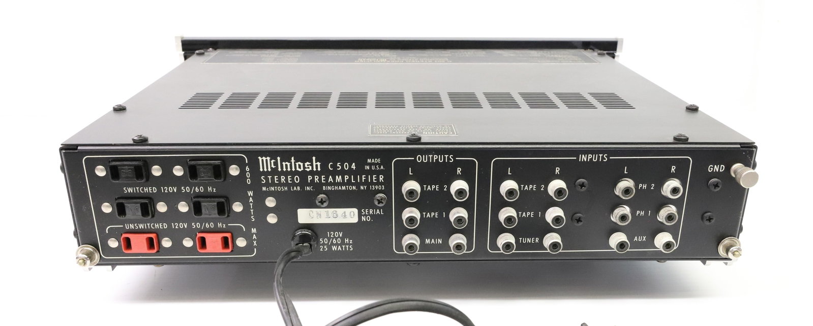 MCINTOSH STEREO PREAMP - 4