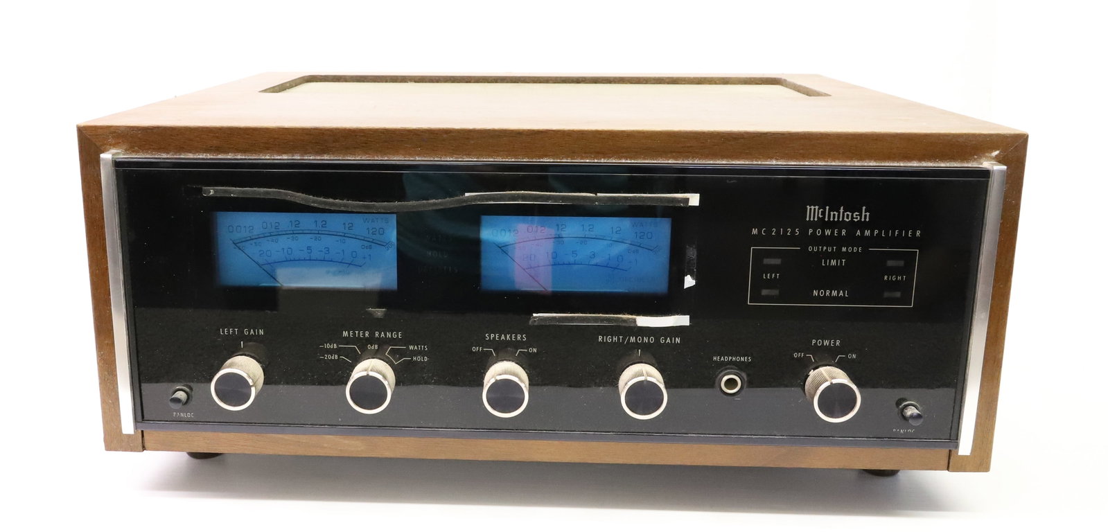 MCINTOSH POWER AMP: MCINTOSH POWER AMPLIFIER MOD. MC2125 SER. NO. AZ4547 PLEASE READ CAREFULLY - ITEMS MUST BE PAID FOR THROUGH LIVE AUCTIONEERS OR WITH CASH OR CHECK IN PERSON - Terms for Purchasing and Shipping of Auct