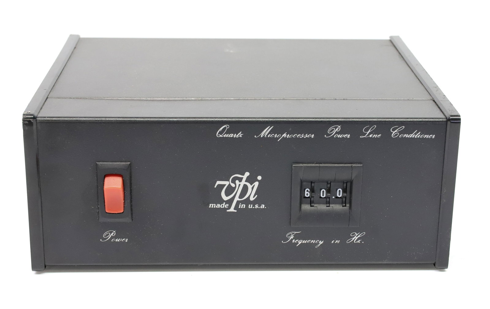 V.P.I. POWER LINE CONDITIONER: QUARTZ MICROPROCESSOR MODEL PLC SERIAL# 1054 PLEASE READ CAREFULLY - ITEMS MUST BE PAID FOR THROUGH LIVE AUCTIONEERS OR WITH CASH OR CHECK IN PERSON - Terms for Purchasing and Shipping of Auction