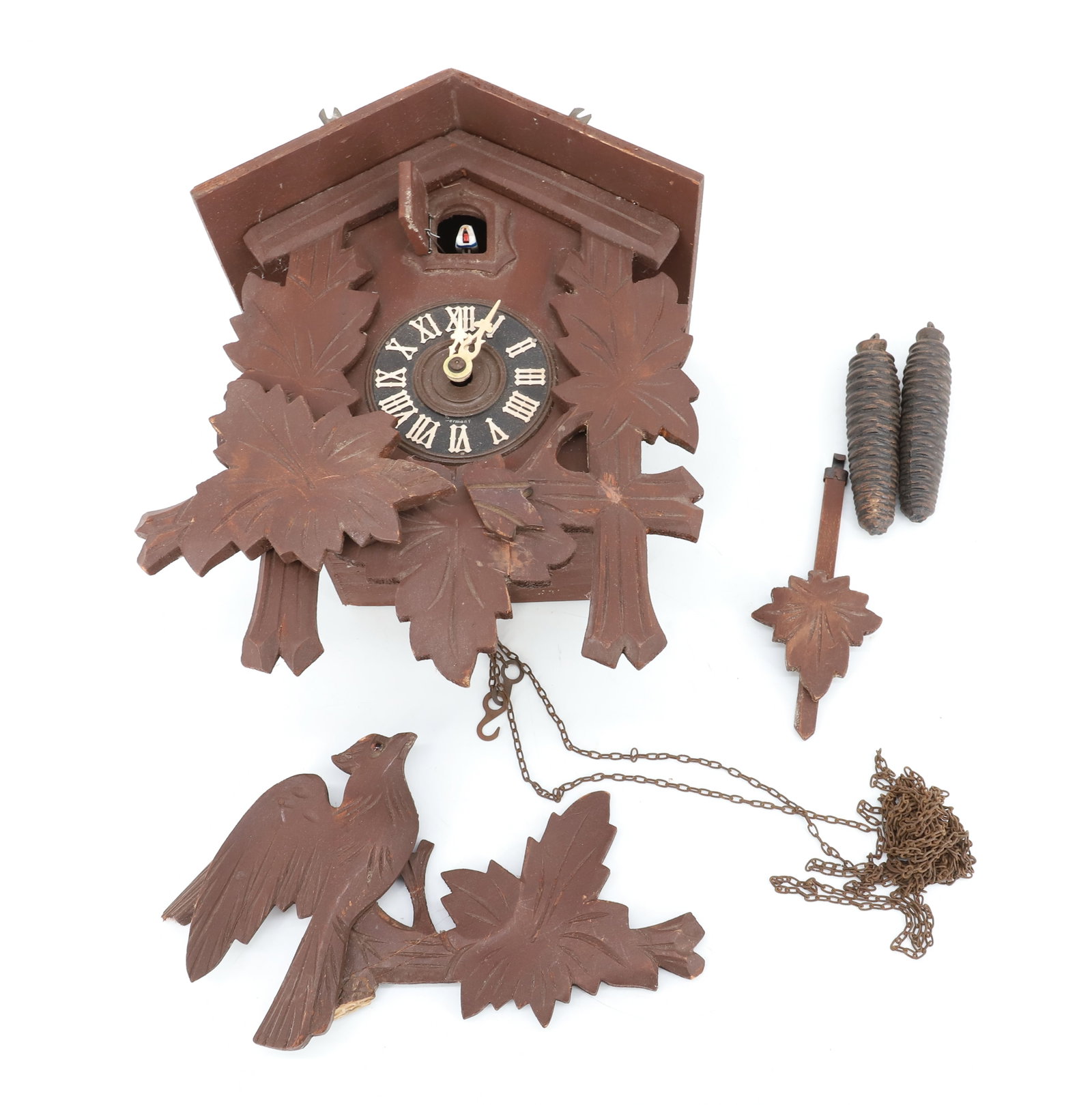 VINTAGE GERMAN CUCKOO CLOCK (1 of 2)