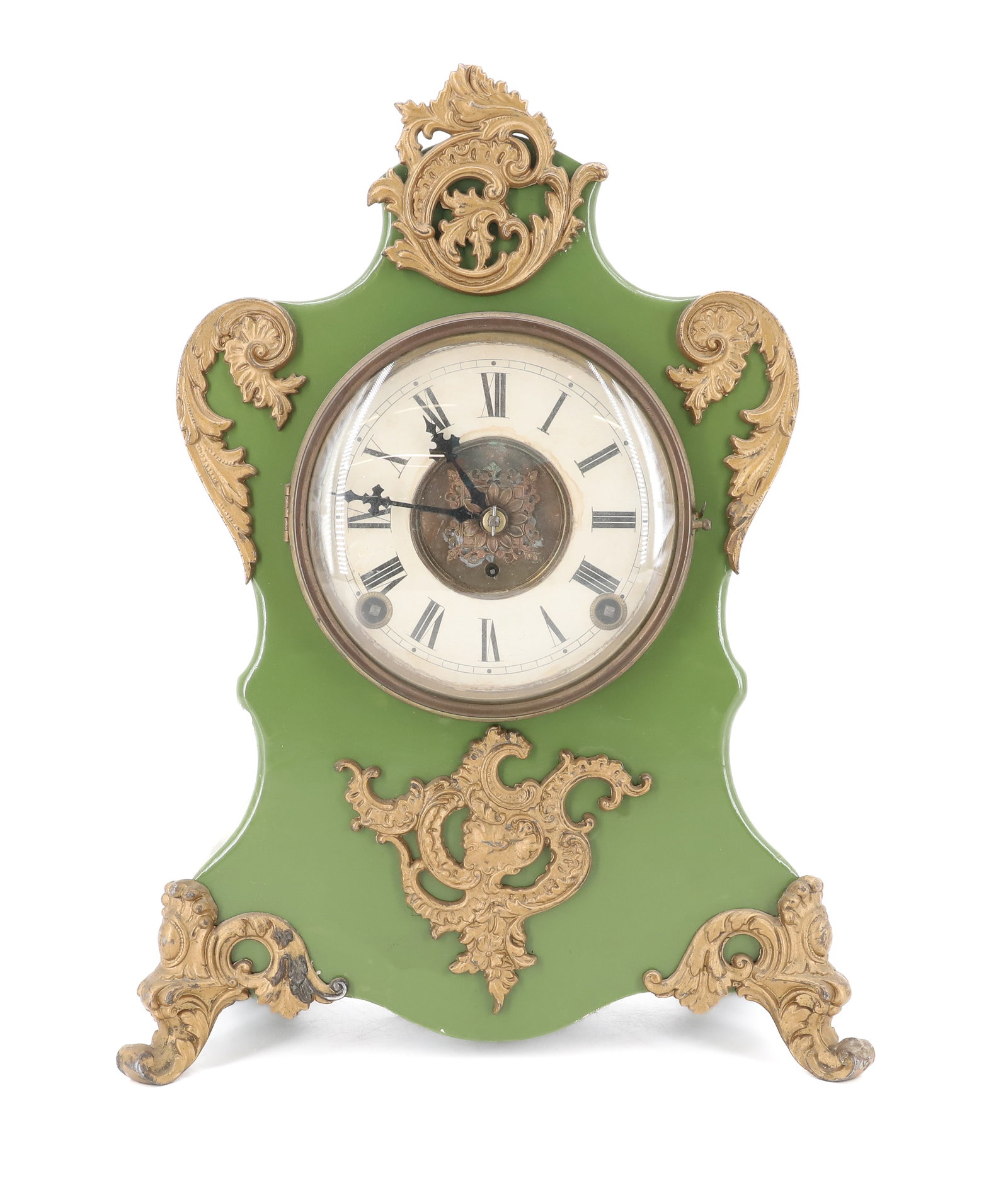 19TH C. KROEBER MANTEL CLOCK (1 of 7)