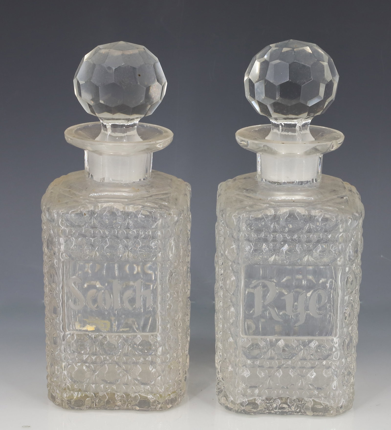 SCOTCH AND RYE DECANTERS (1 of 5)