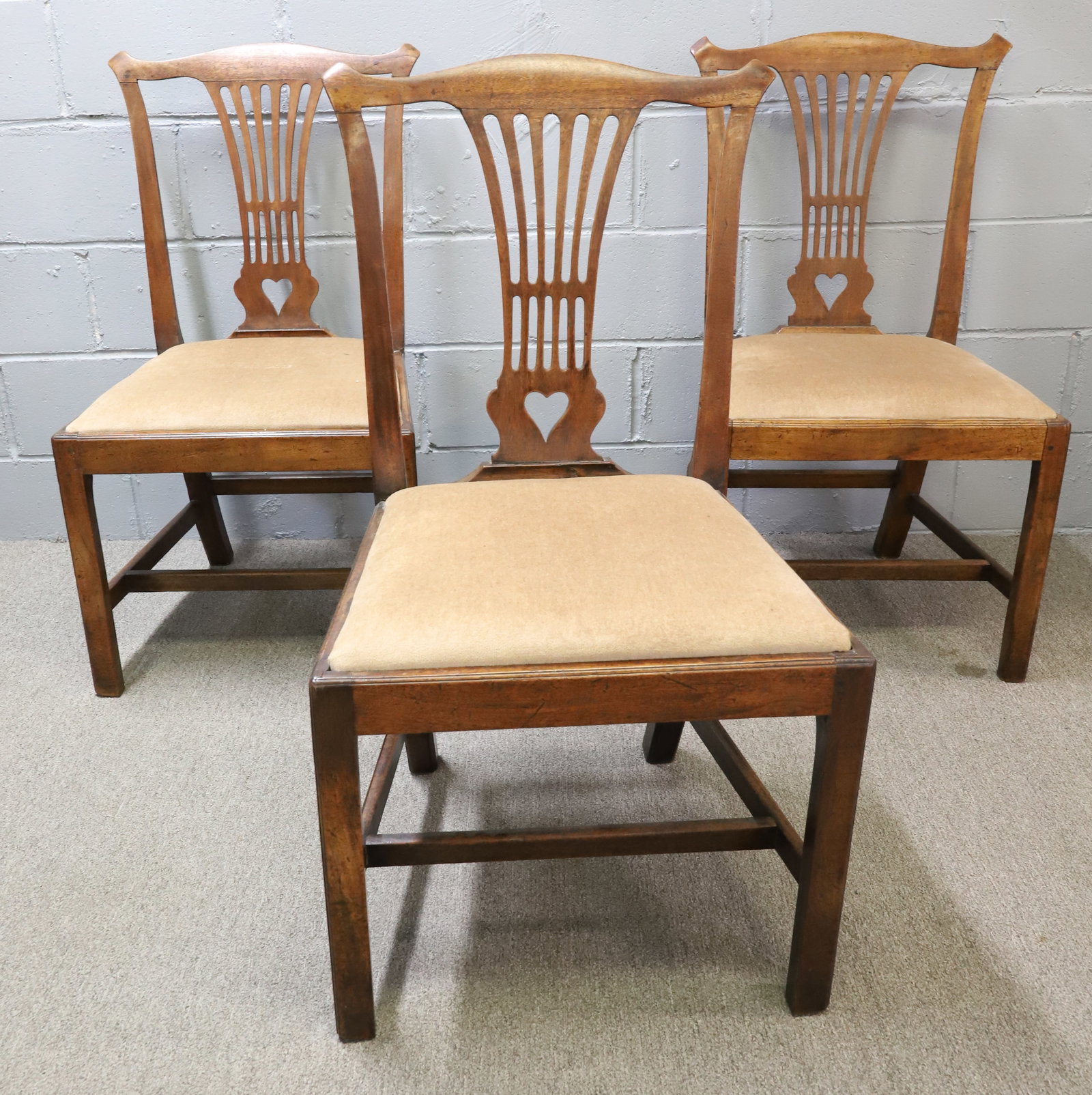 (3) CHIPPENDALE SIDE CHAIRS (1 of 7)