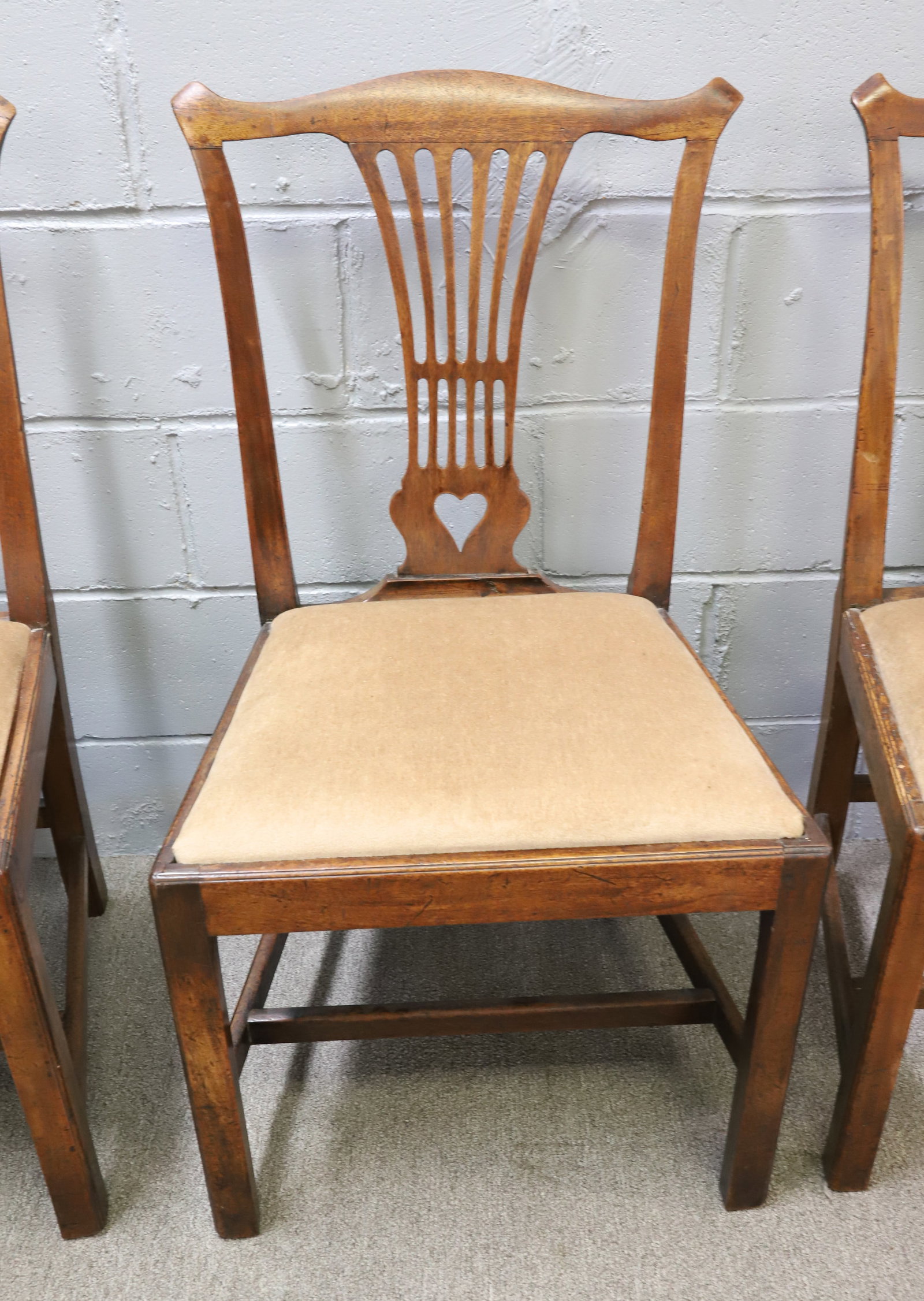 (3) CHIPPENDALE SIDE CHAIRS - 7