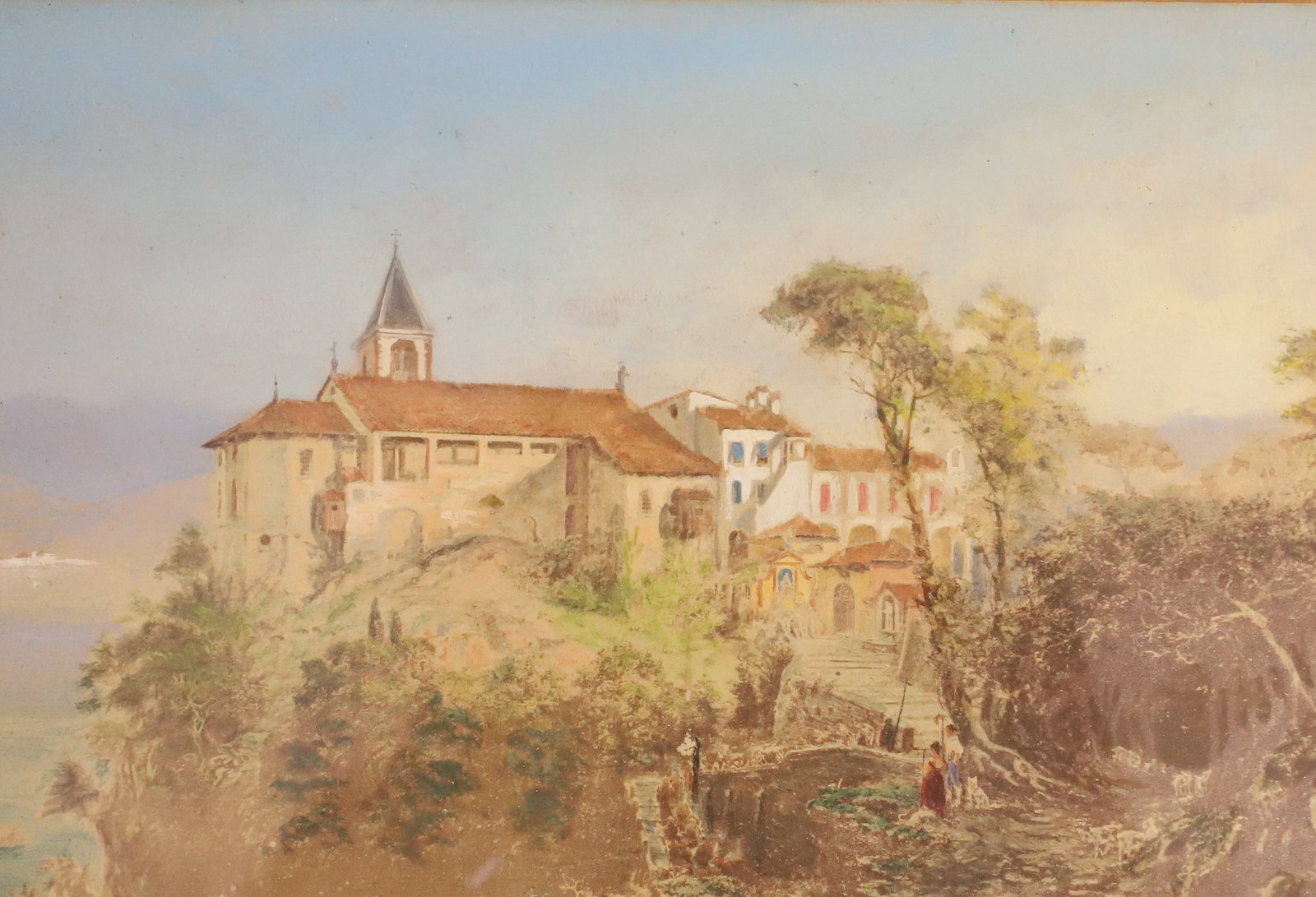 EDWARD LAMSON HENRY (1841-1919) HAND COLORED PRINT (1 of 5)