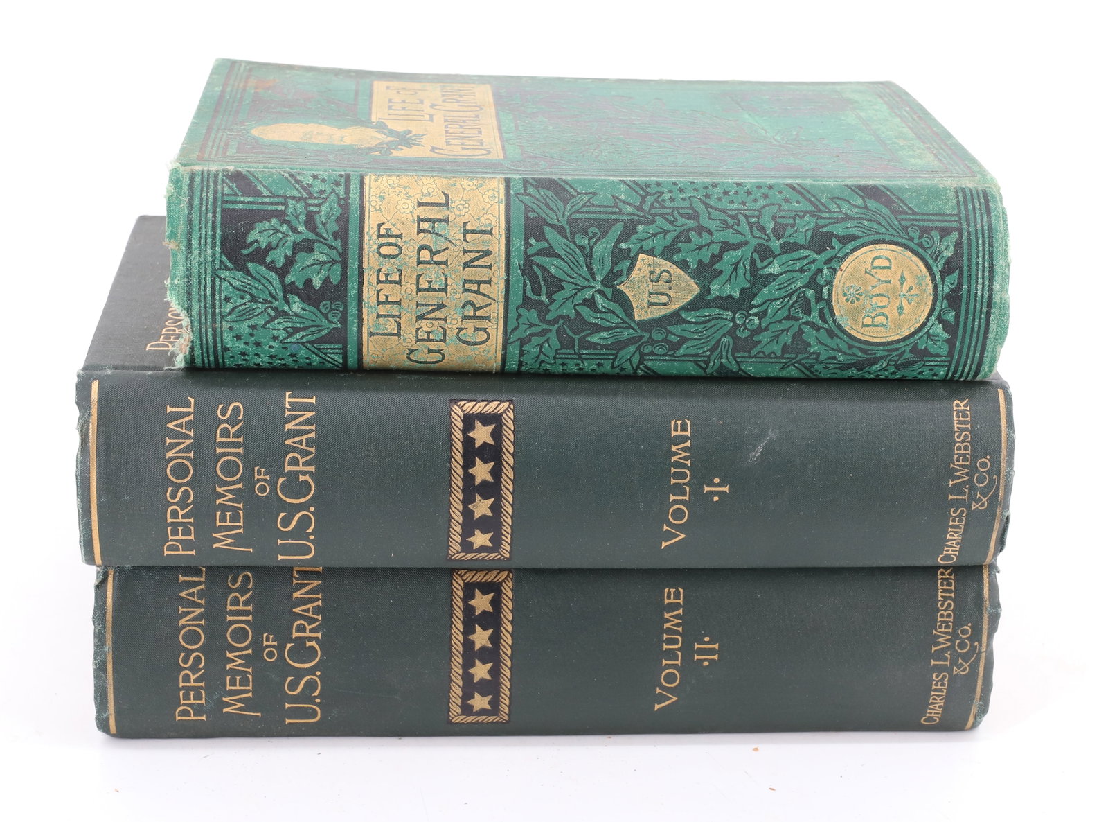 LOT OF ULYSSES S. GRANT BOOKS (1 of 4)