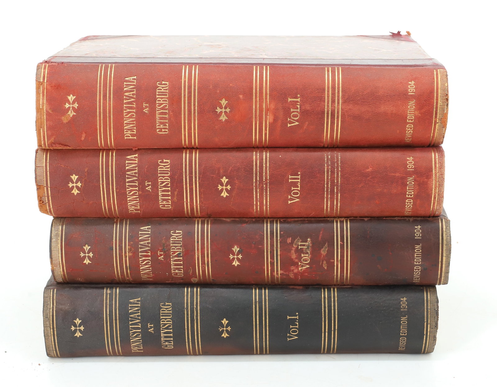 TWO SETS OF "PENNSYLVANIA AT GETTYSBURG" (1 of 7)
