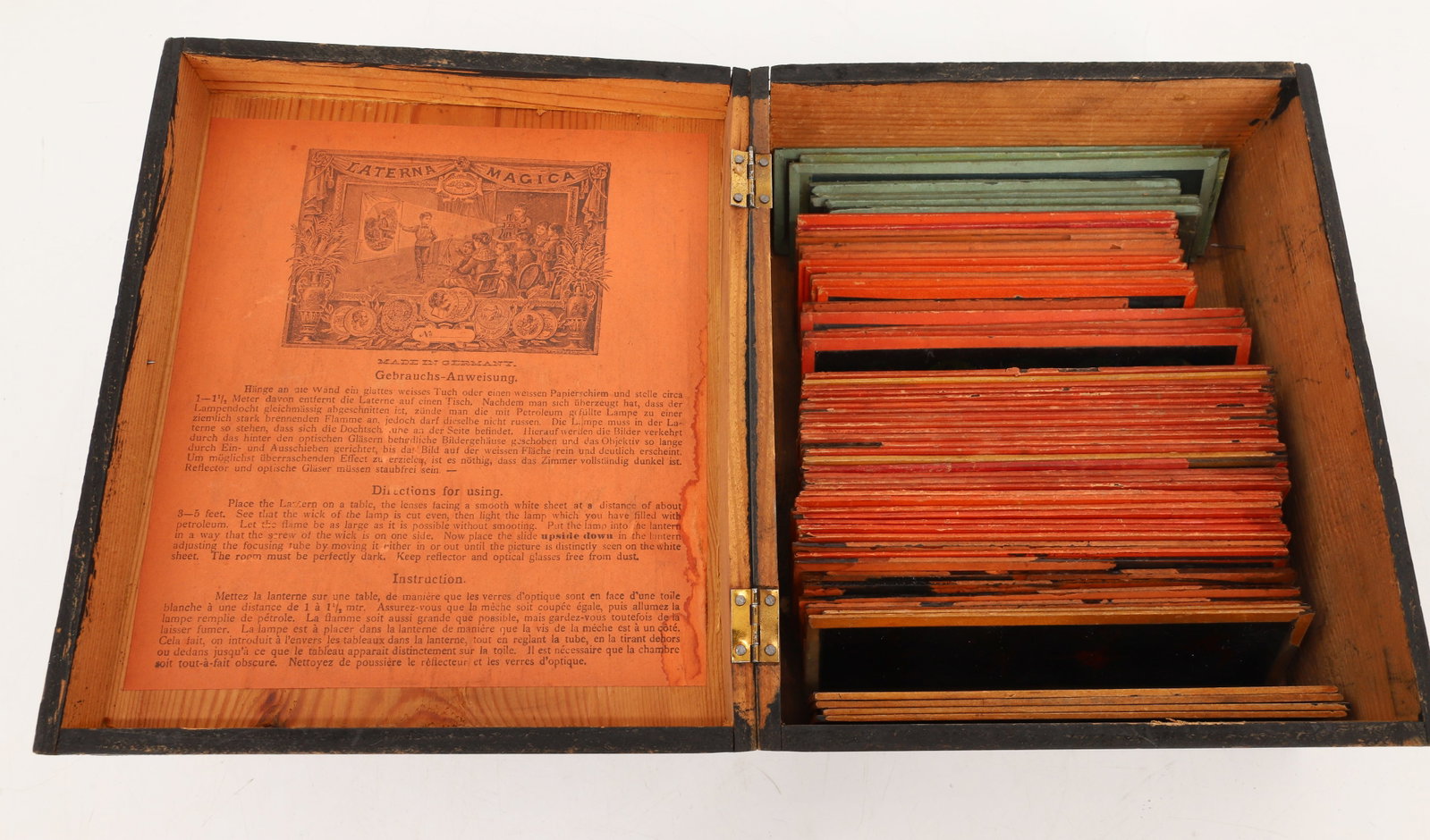 MAGIC LANTERN GLASS SLIDES - 3
