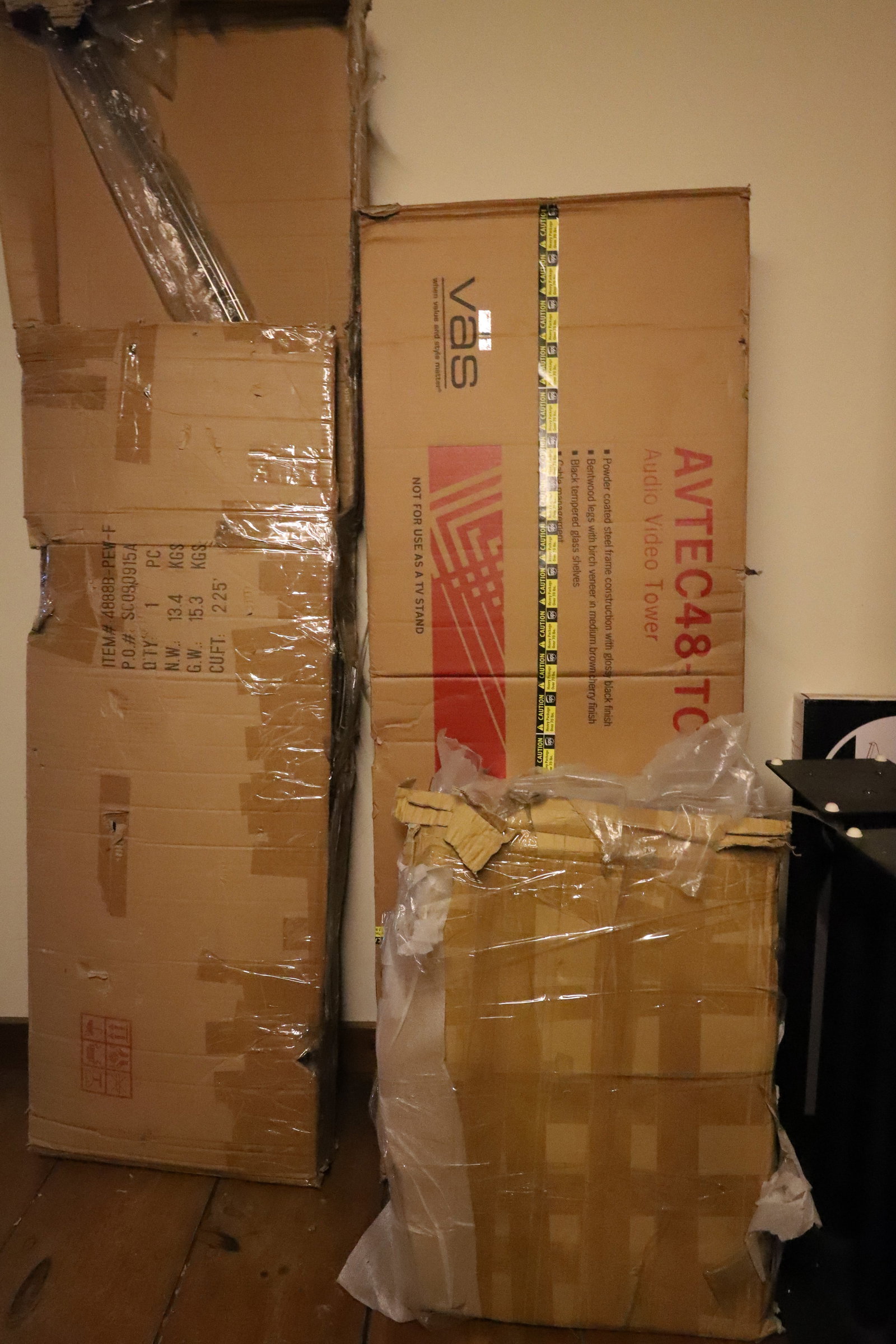 NEW ITEMS: MODERN FLOOR LIGHT, VAS AUDIO VIDEO TOWER AND SPEAKERS STANDS PLEASE READ CAREFULLY. THIS IS AN ONLINE ONLY AUCTION. PICK-UP WILL TAKE PLACE AT THE LOCATION OF THE AUCTION AT 1570 HARBOURTON ROCKTOWN