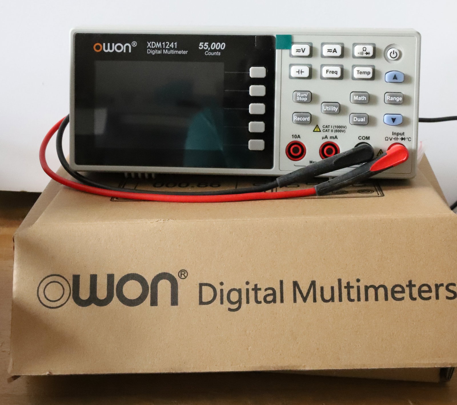 OWON MULTIMETER FOR WORKBENCH: OWON XDM1241 DIGITAL METER, 55,000 COUNTS PLEASE READ CAREFULLY. THIS IS AN ONLINE ONLY AUCTION. PICK-UP WILL TAKE PLACE AT THE LOCATION OF THE AUCTION AT 1570 HARBOURTON ROCKTOWN RD, LAMBERTVILLE,