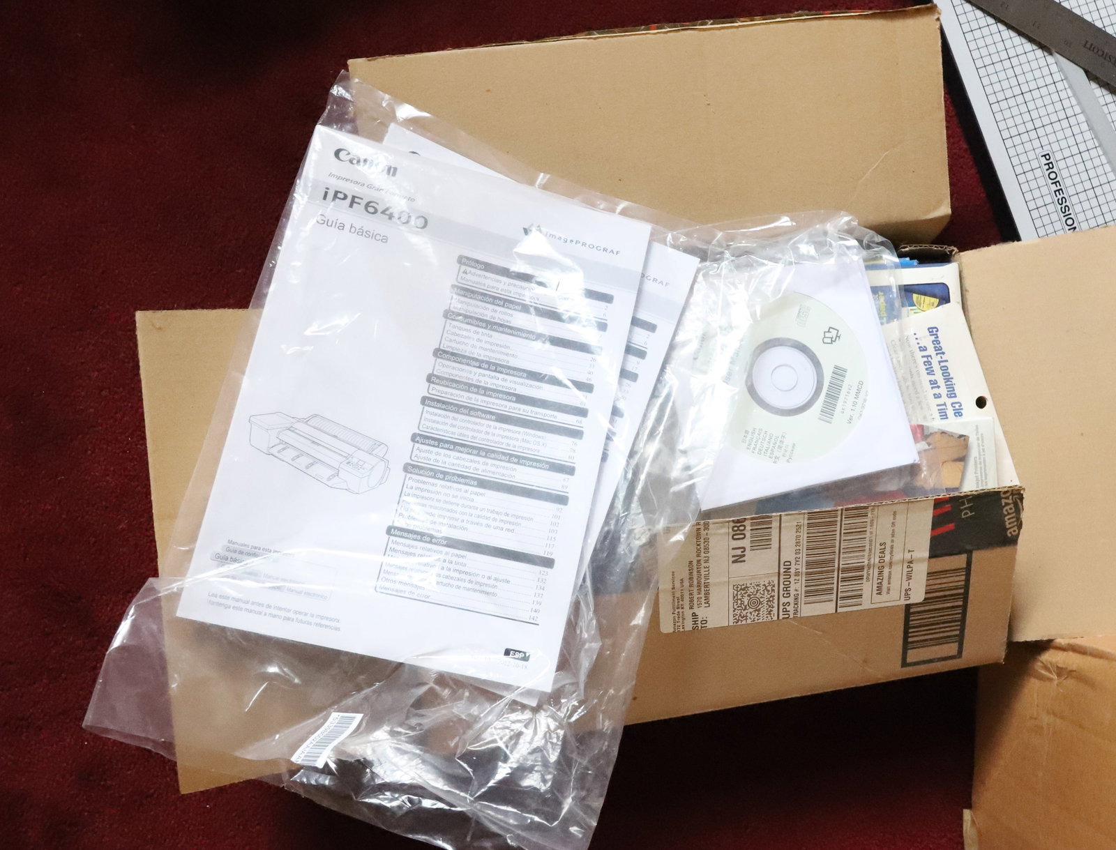CANON IMAGEPROGRAF LARGE FORMAT PRINTER - 4