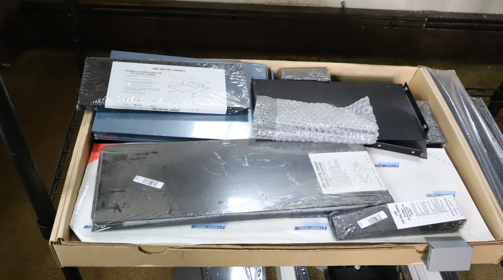 RACKS AND COMPUTER ITEMS - 6