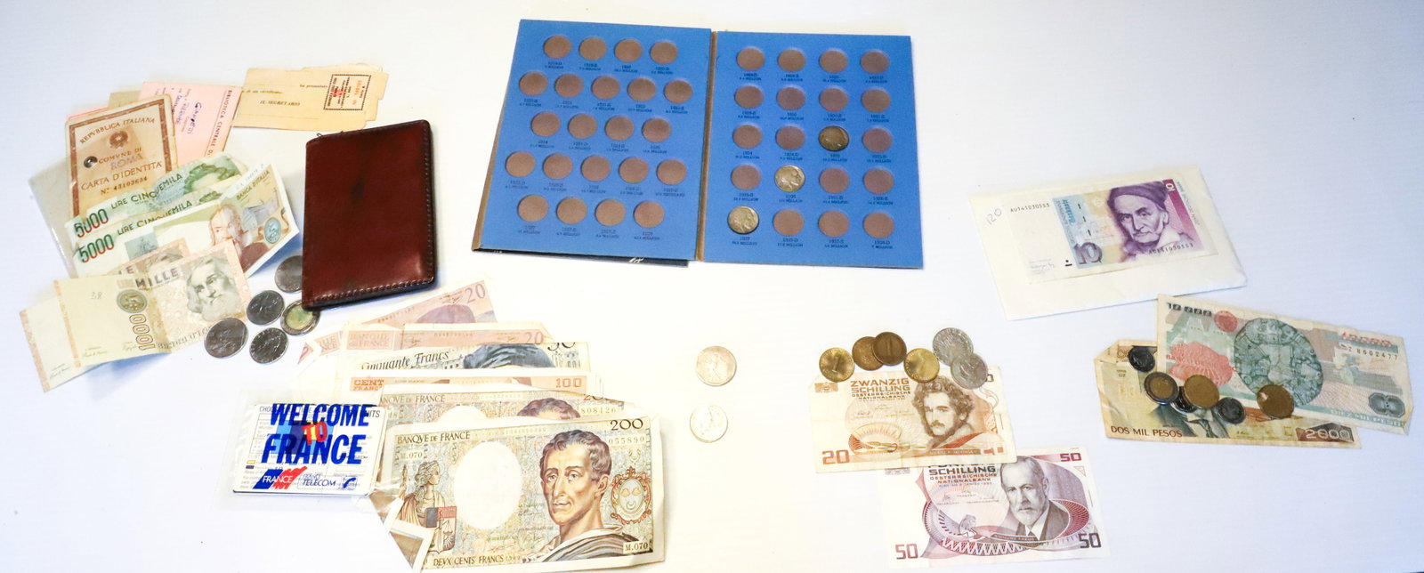 FOREIGN CURRENCY: PESOS, LIRAS, SCHILLINGS AND MORE PLEASE READ CAREFULLY. THIS IS AN ONLINE ONLY AUCTION. PICK-UP WILL TAKE PLACE AT THE LOCATION OF THE AUCTION AT 1570 HARBOURTON ROCKTOWN RD, LAMBERTVILLE, NJ. 08530 