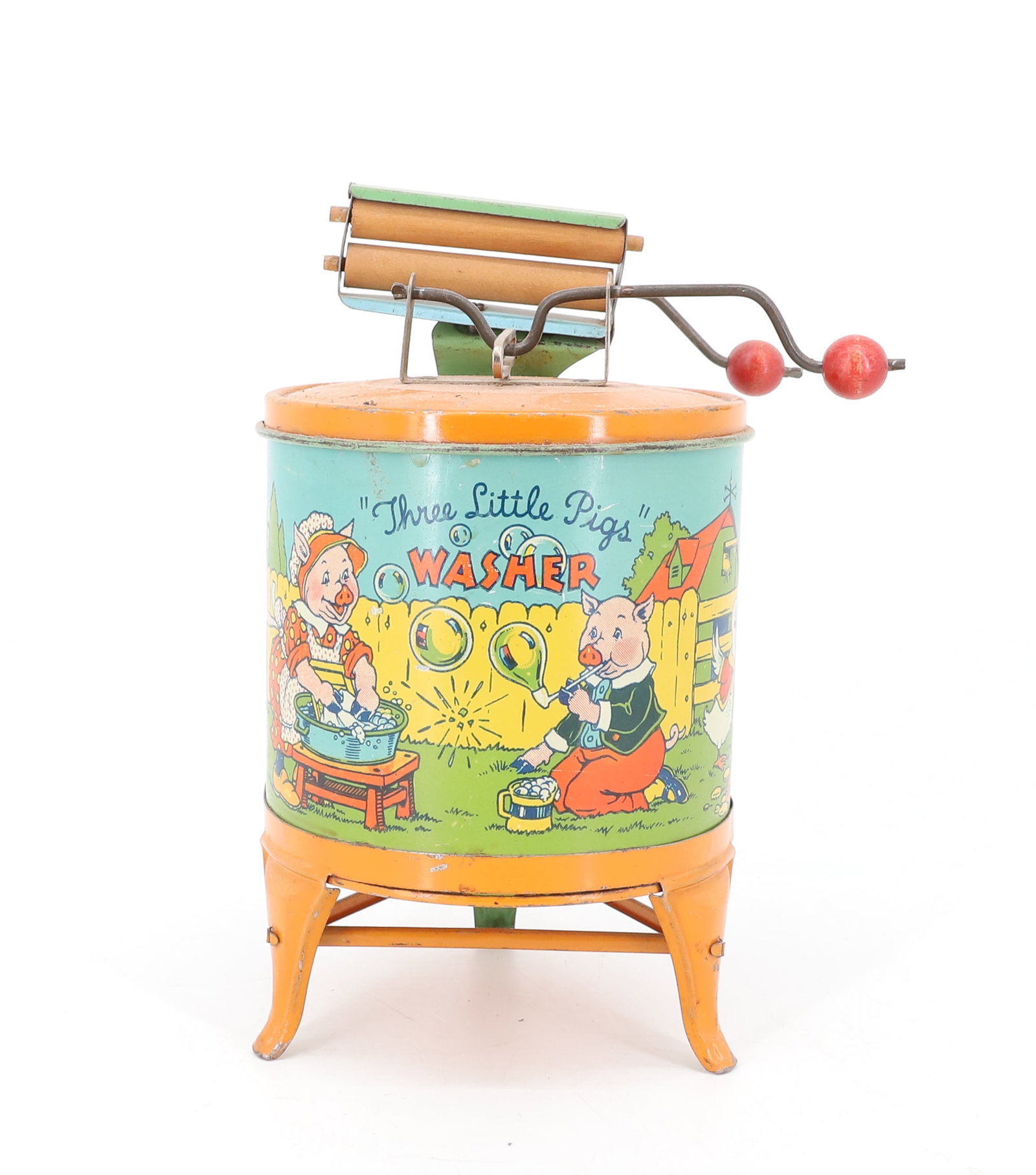 (3) LITTLE PIGS TOY WASHING MACHINE (1 of 5)