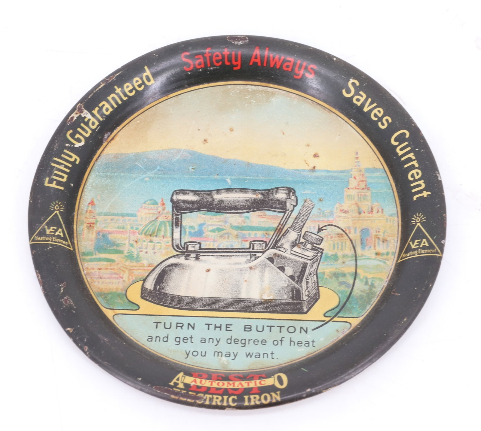 VINTAGE IRON TIP TRAY (1 of 2)