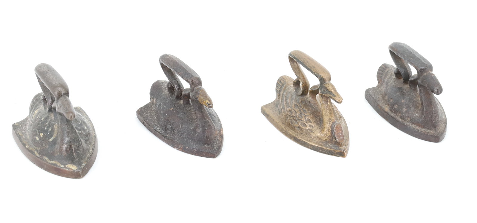 (4) TOY SWAN IRONS (1 of 6)