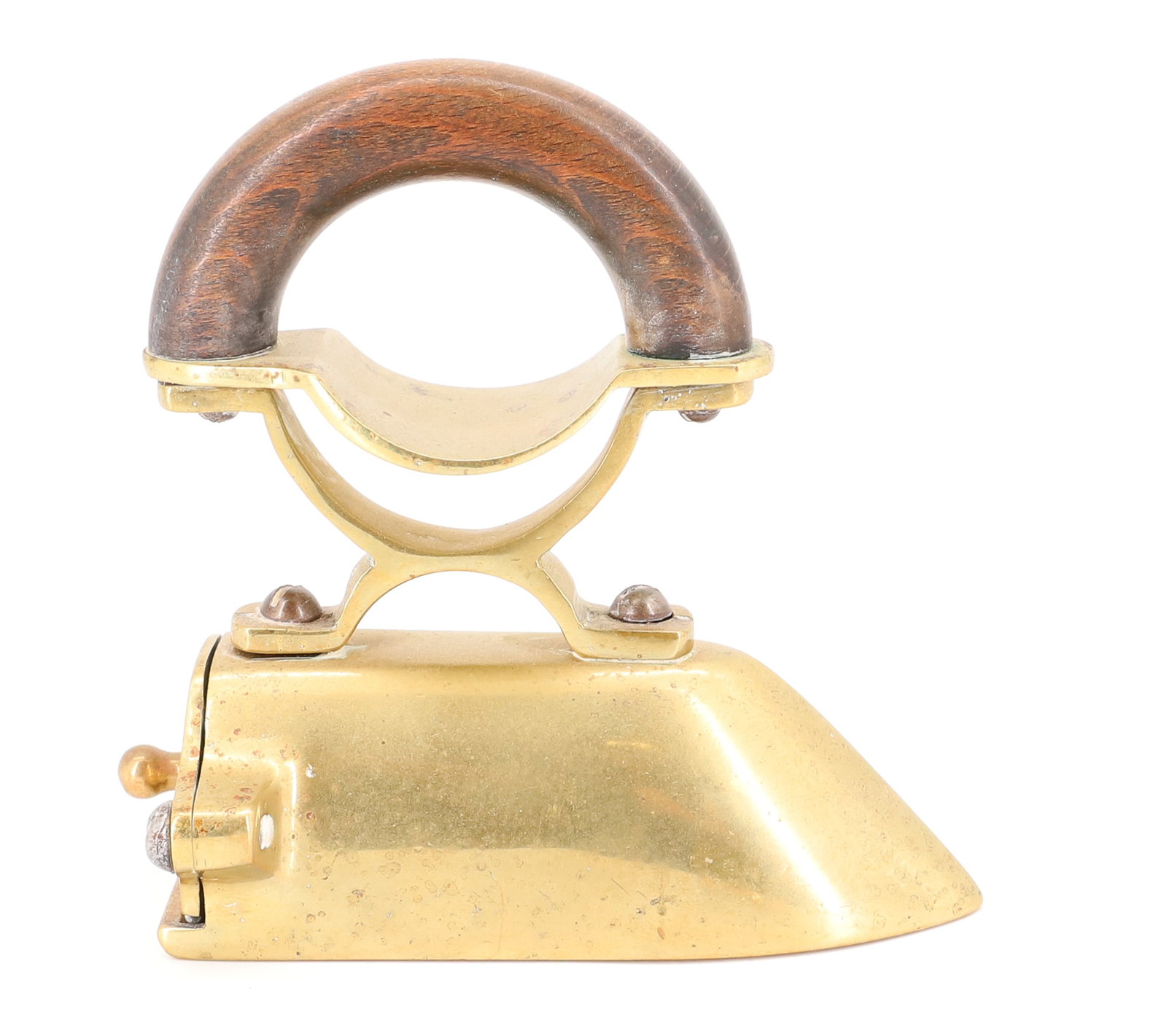 SMALL SIZE BRASS OX-TONGUE IRON (1 of 6)