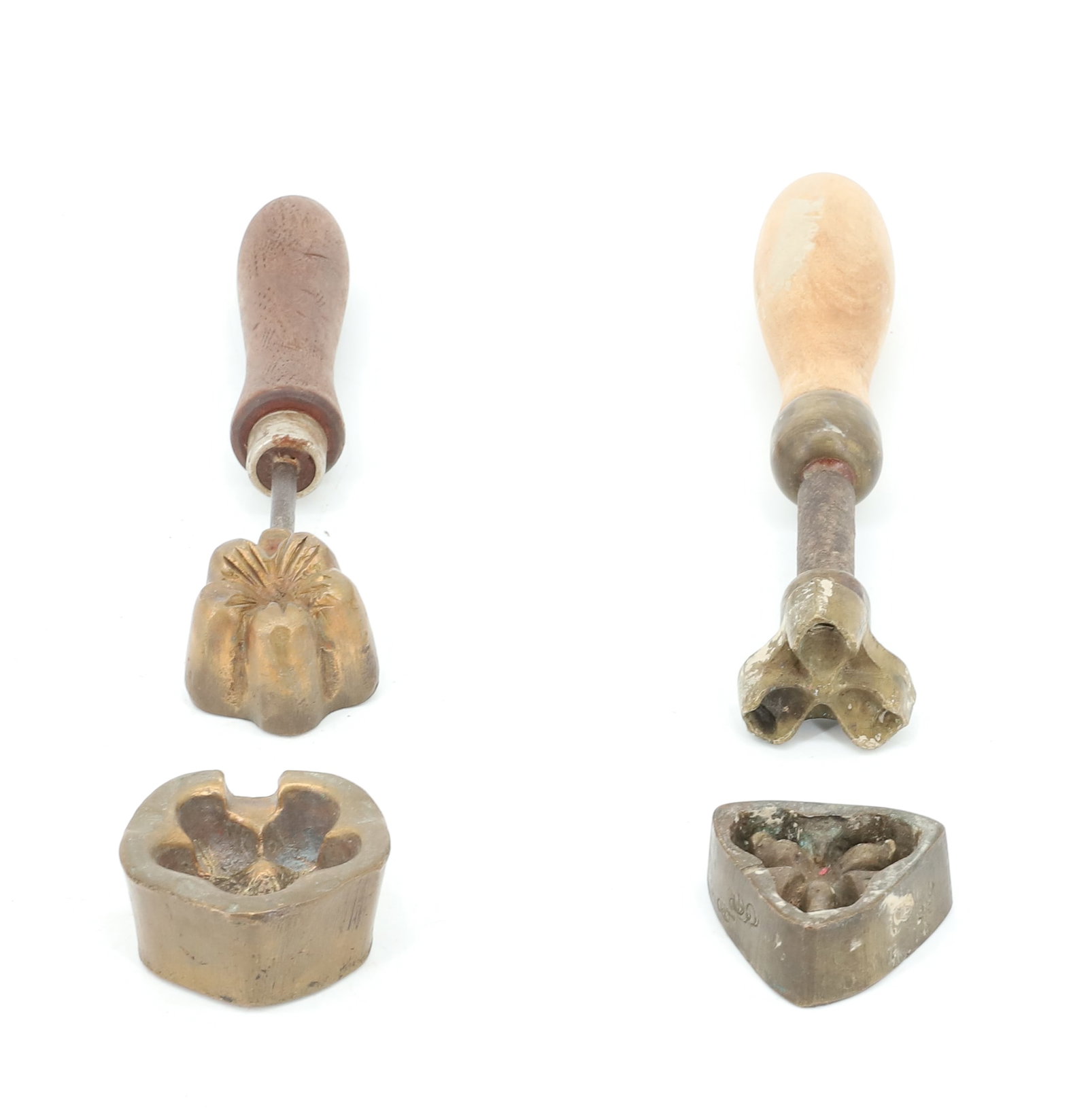 (2) FLOWER HAT IRONS (1 of 4)