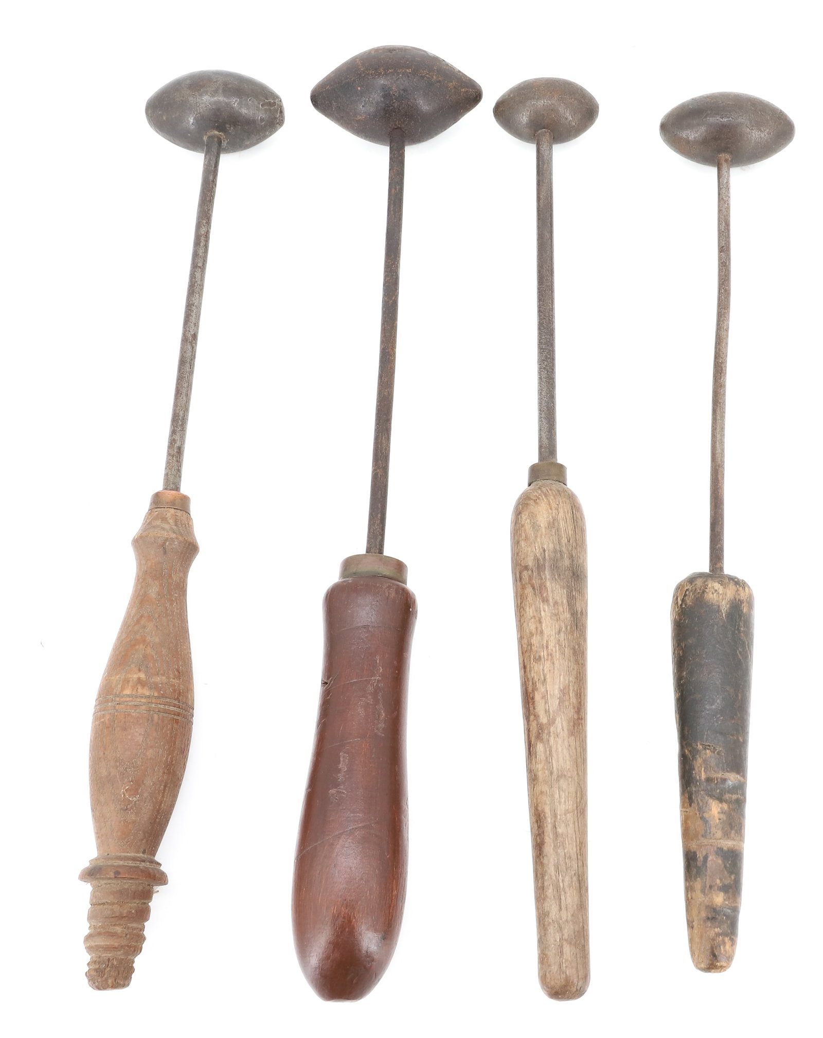 LOT OF EGG IRONS (1 of 2)
