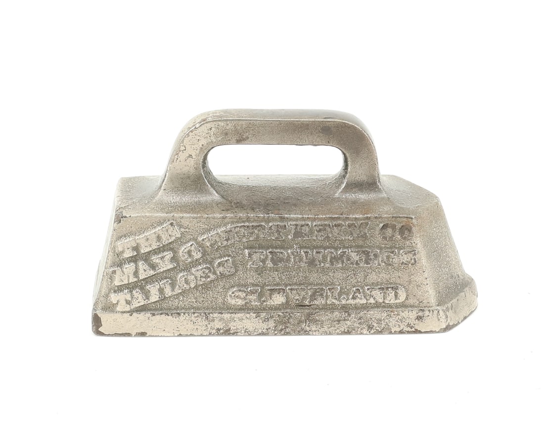 SMALL ADVERTISING TAILOR IRON (1 of 5)