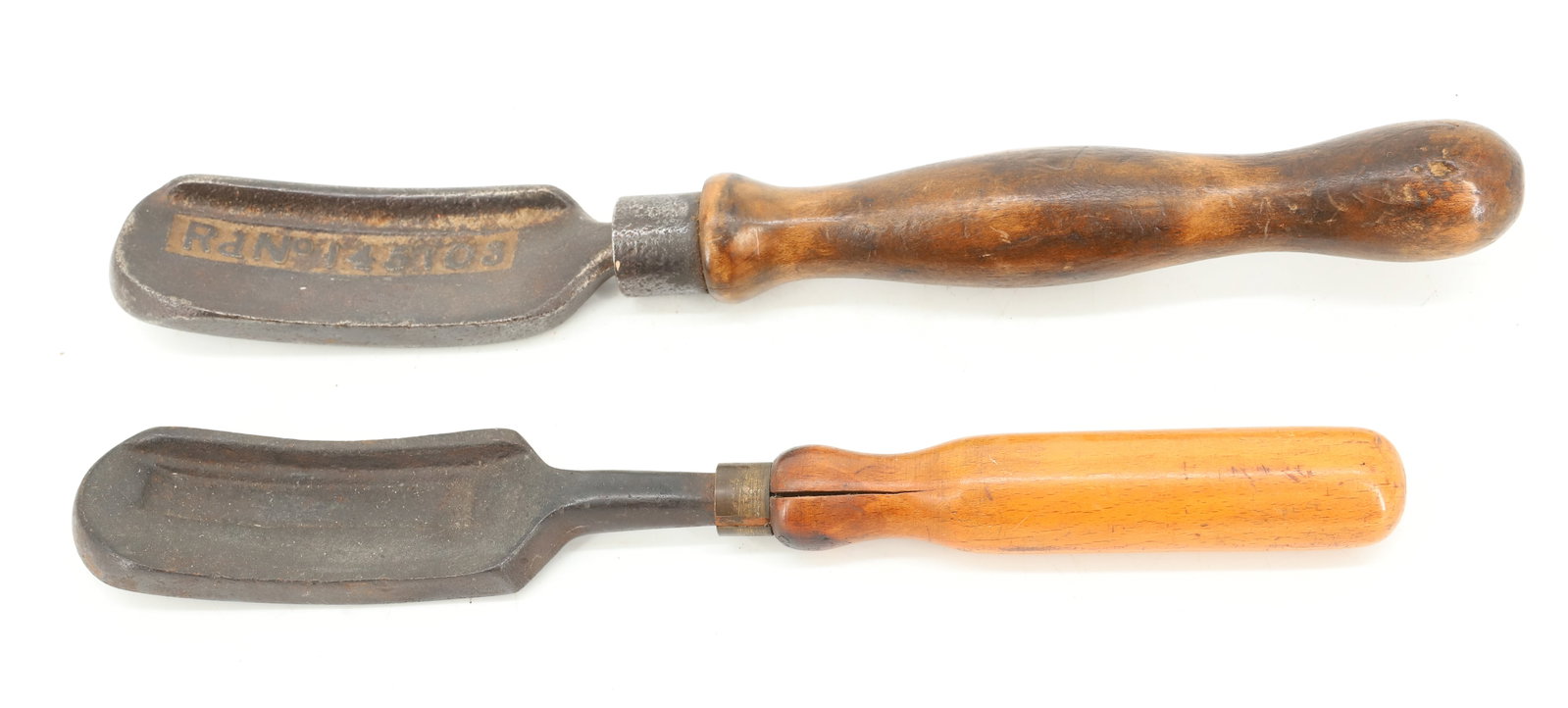 (2) UNUSUAL HAT IRONS (1 of 3)