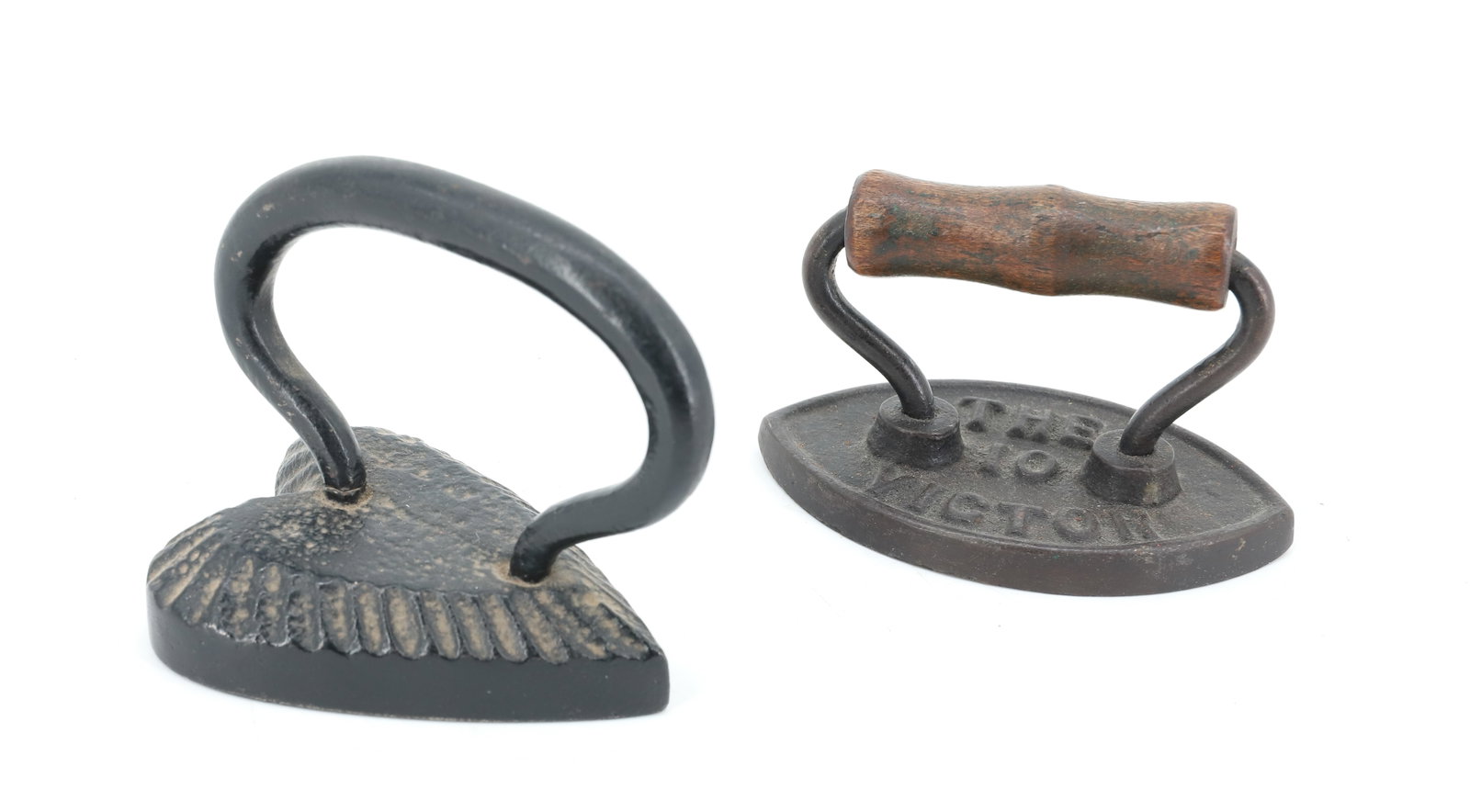 (2) MINIATURE PRESSING IRONS (1 of 4)