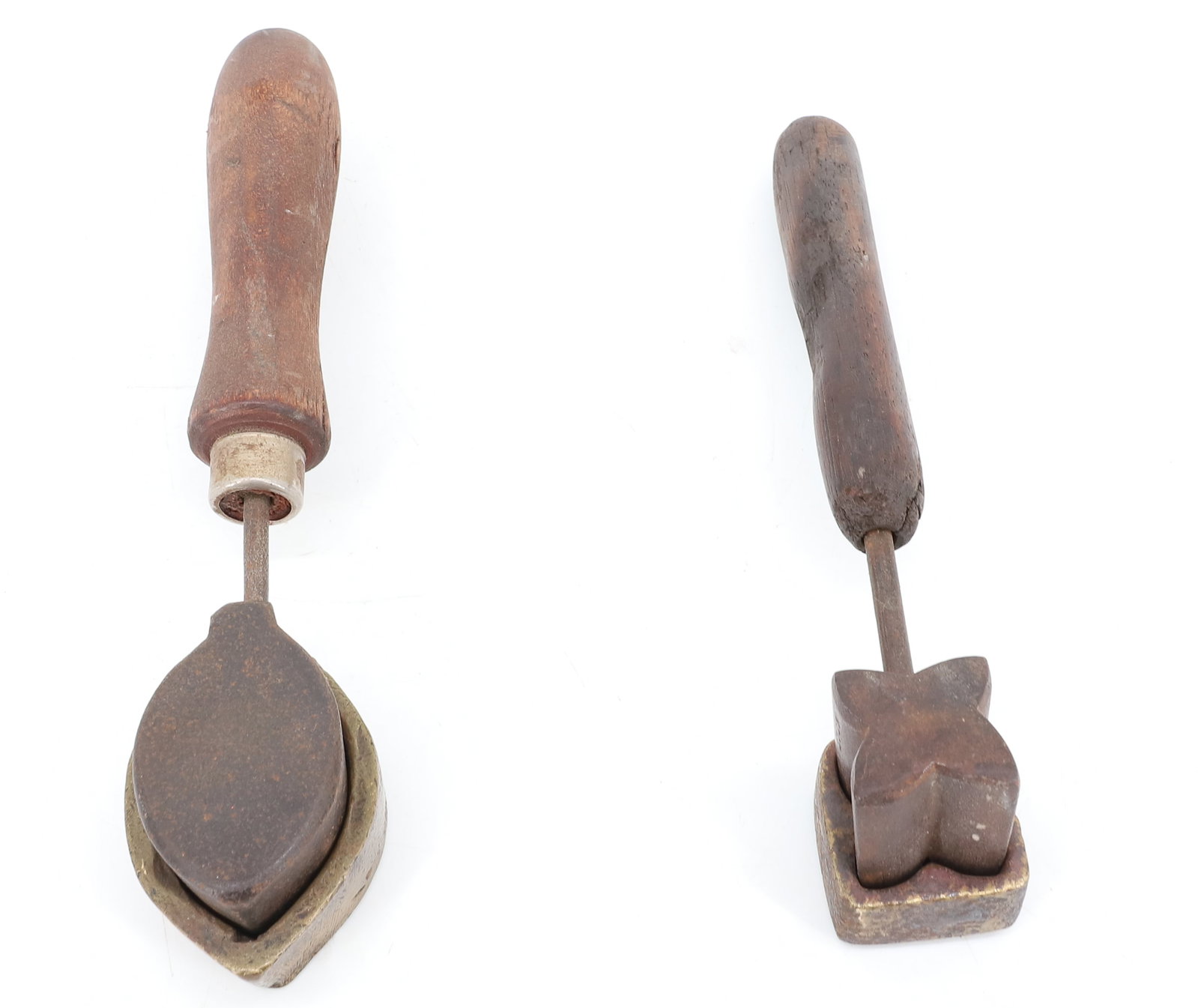 (2) SMALL SIZE HAT IRONS - 2