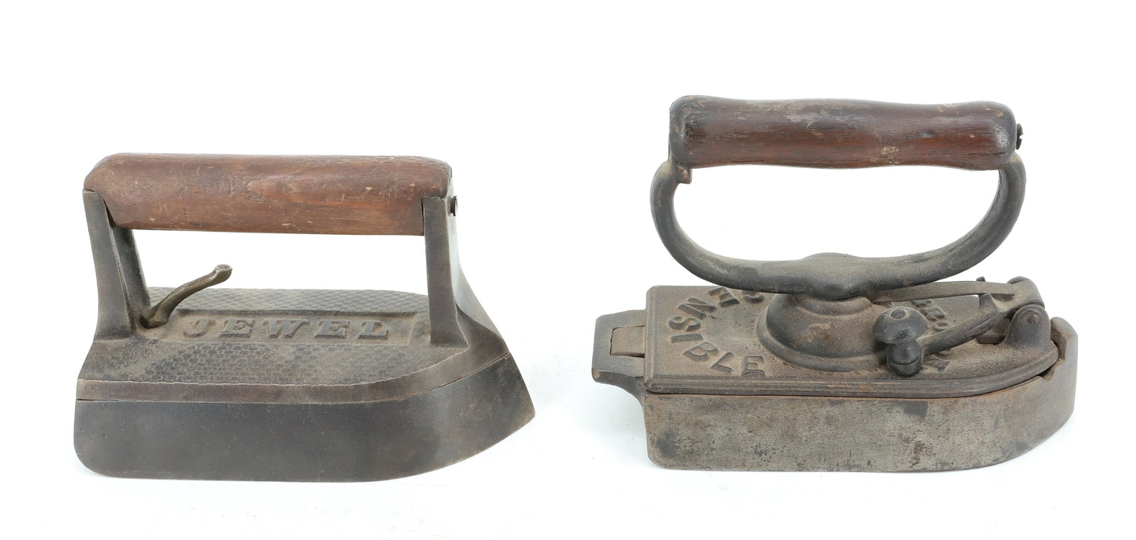 (2) ANTIQUE FLAT IRONS (1 of 6)