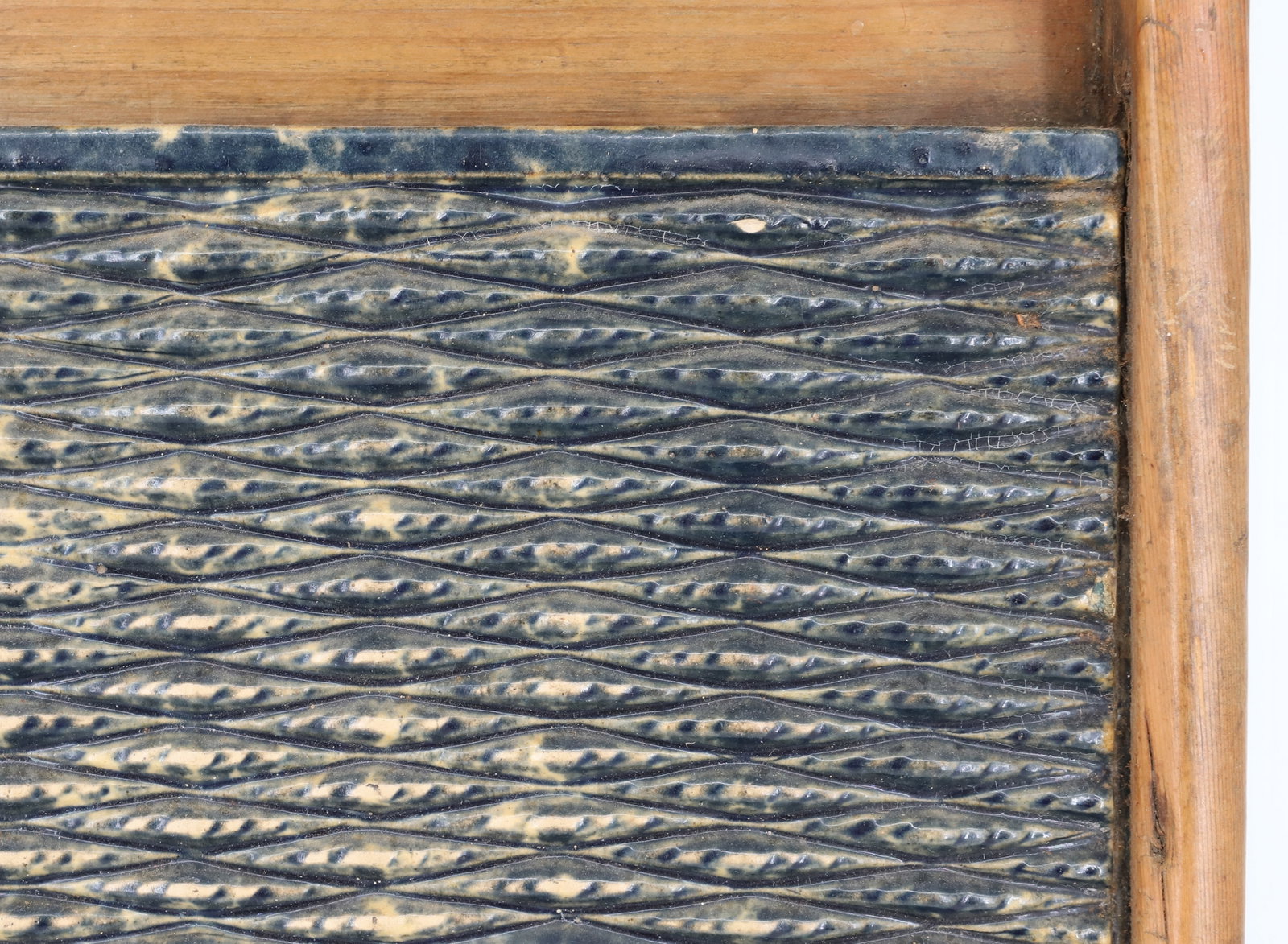 POTTERY AND WOOD WASHBOARD - 2