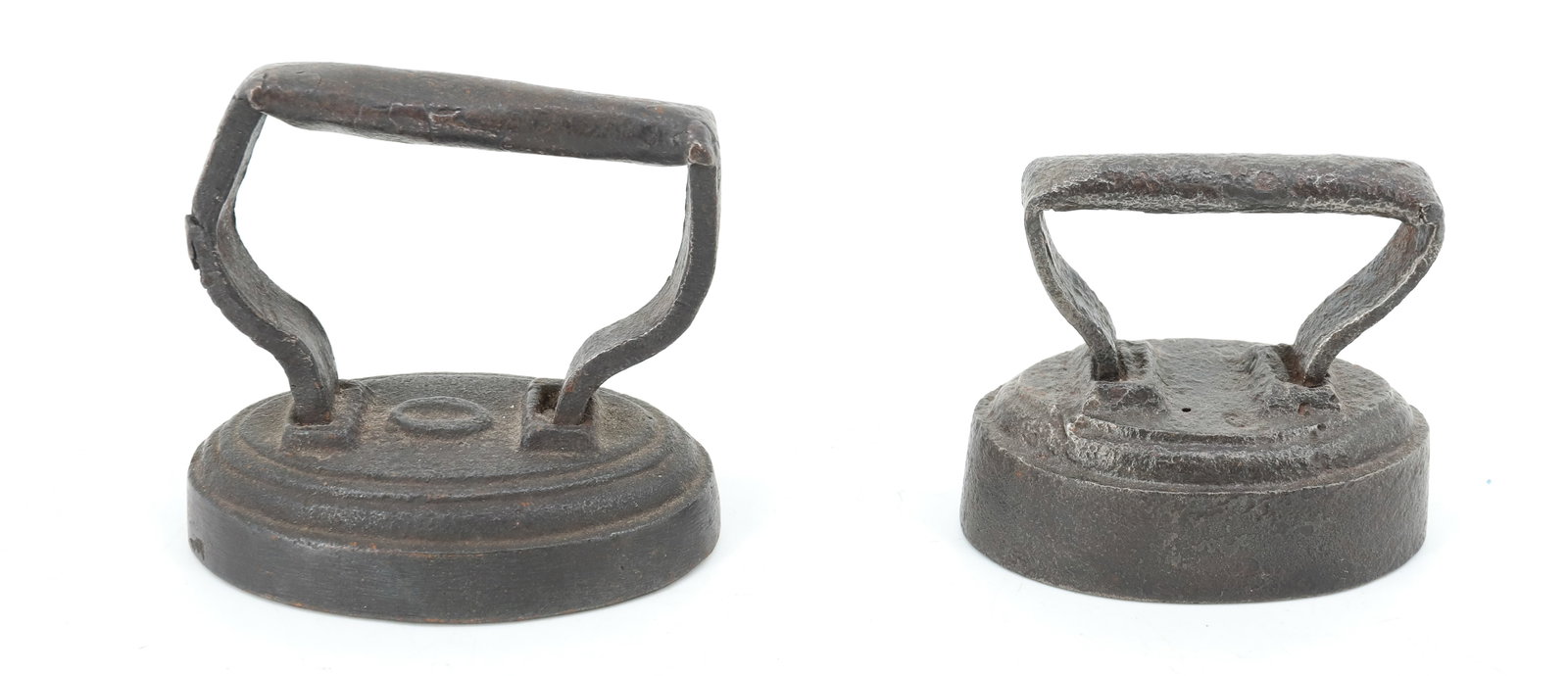 (2) SMALL SIZE CAP IRONS - 3