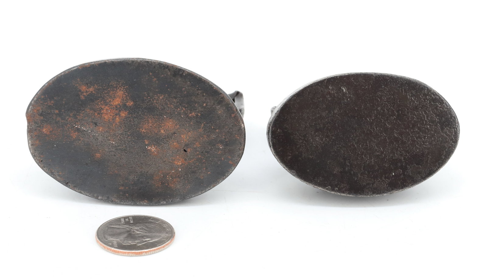 (2) SMALL SIZE CAP IRONS - 5