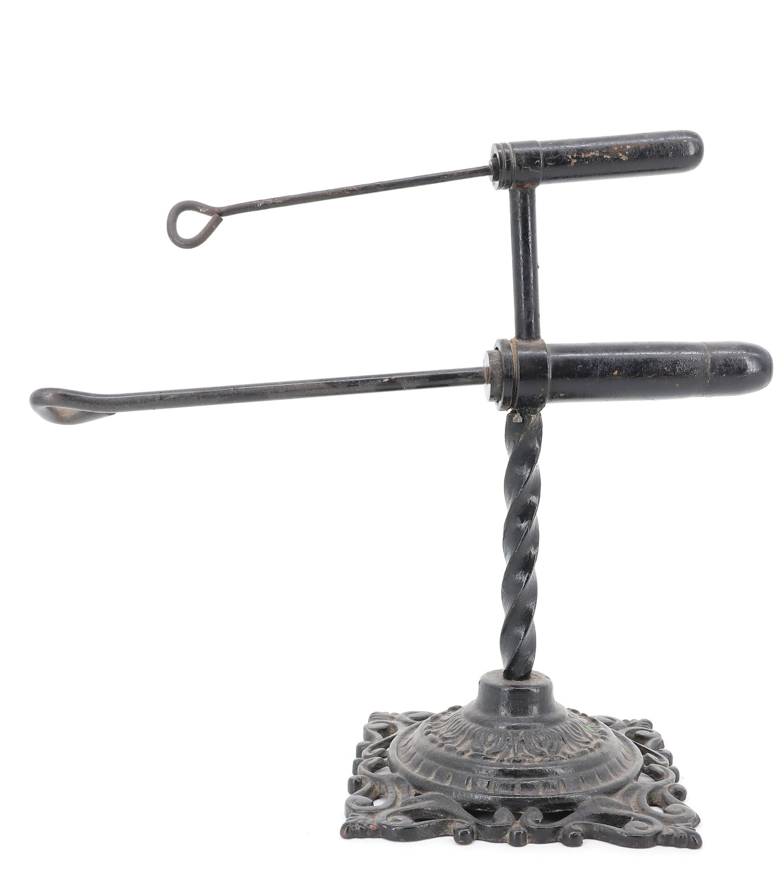 ENGLISH DOUBLE BARREL GOFFERING IRON (1 of 4)
