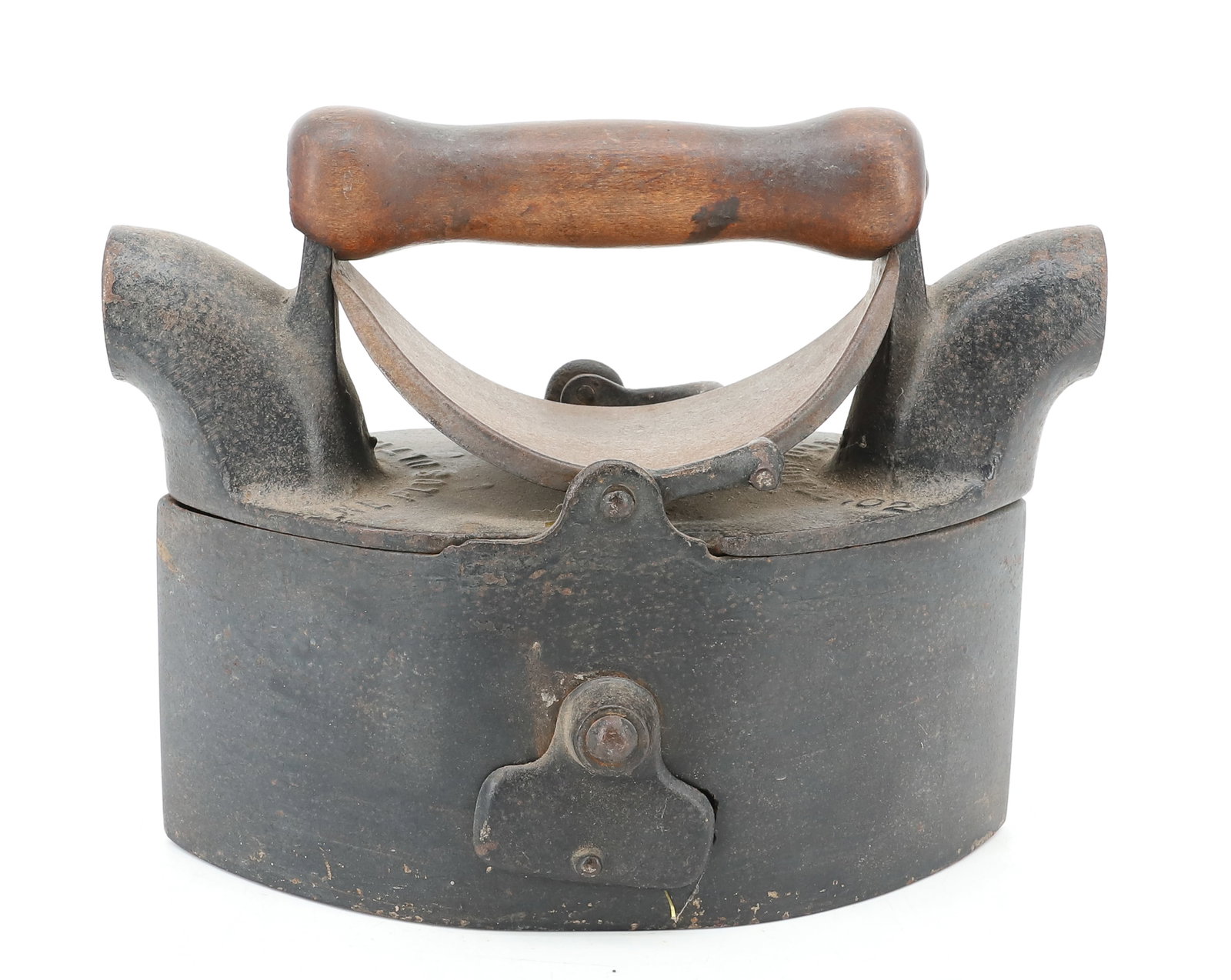 DOUBLE CHIMNEY CHARCOAL IRON (1 of 4)