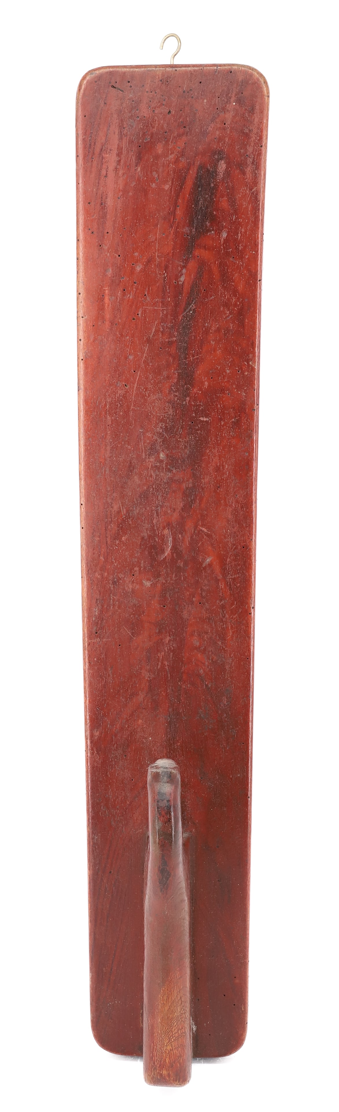 19TH C. CARVED EUROPEAN MANGLE BOARD (1 of 4)