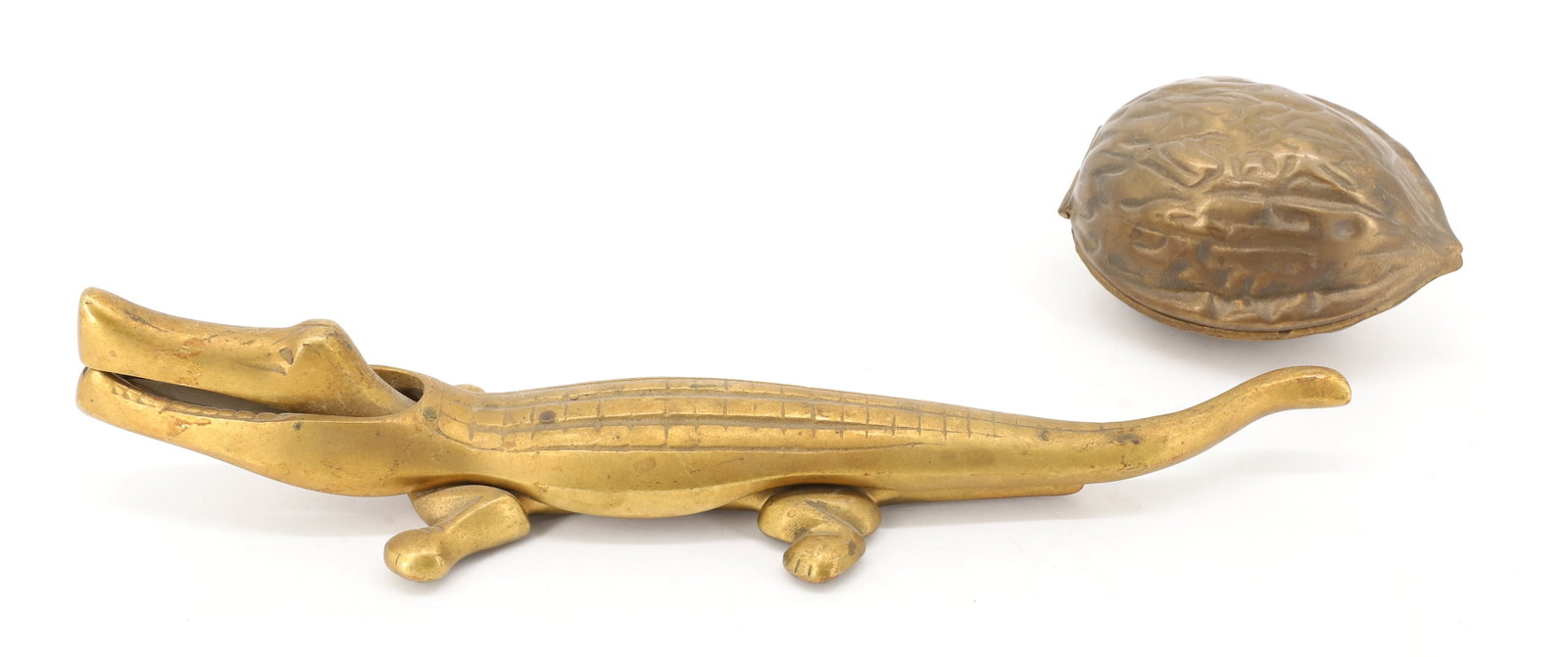 (2) BRASS NUTCRACKERS - 2