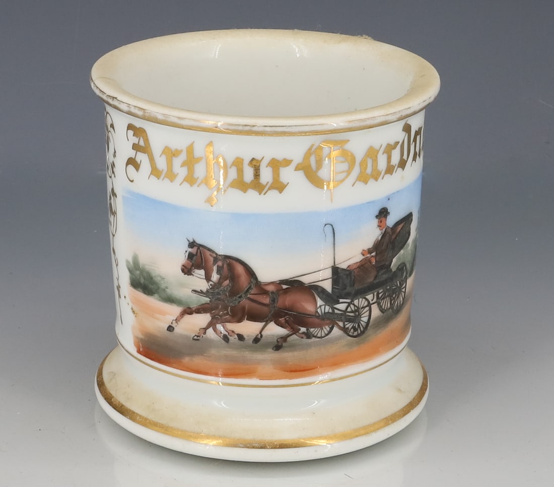 ANTIQUE SHAVING MUG (1 of 8)