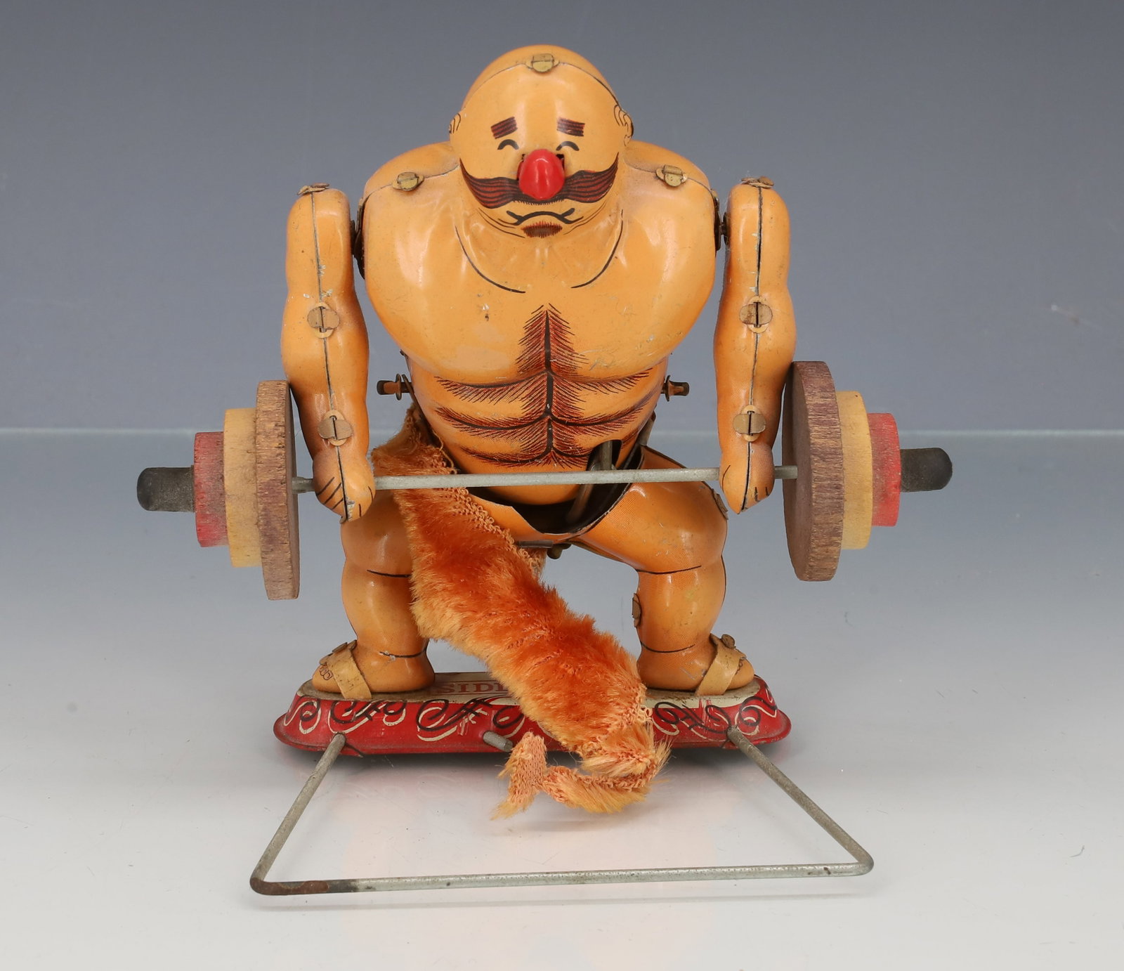 "SAMSON THE STRONG MAN" TIN LITHO WINDUP (1 of 5)