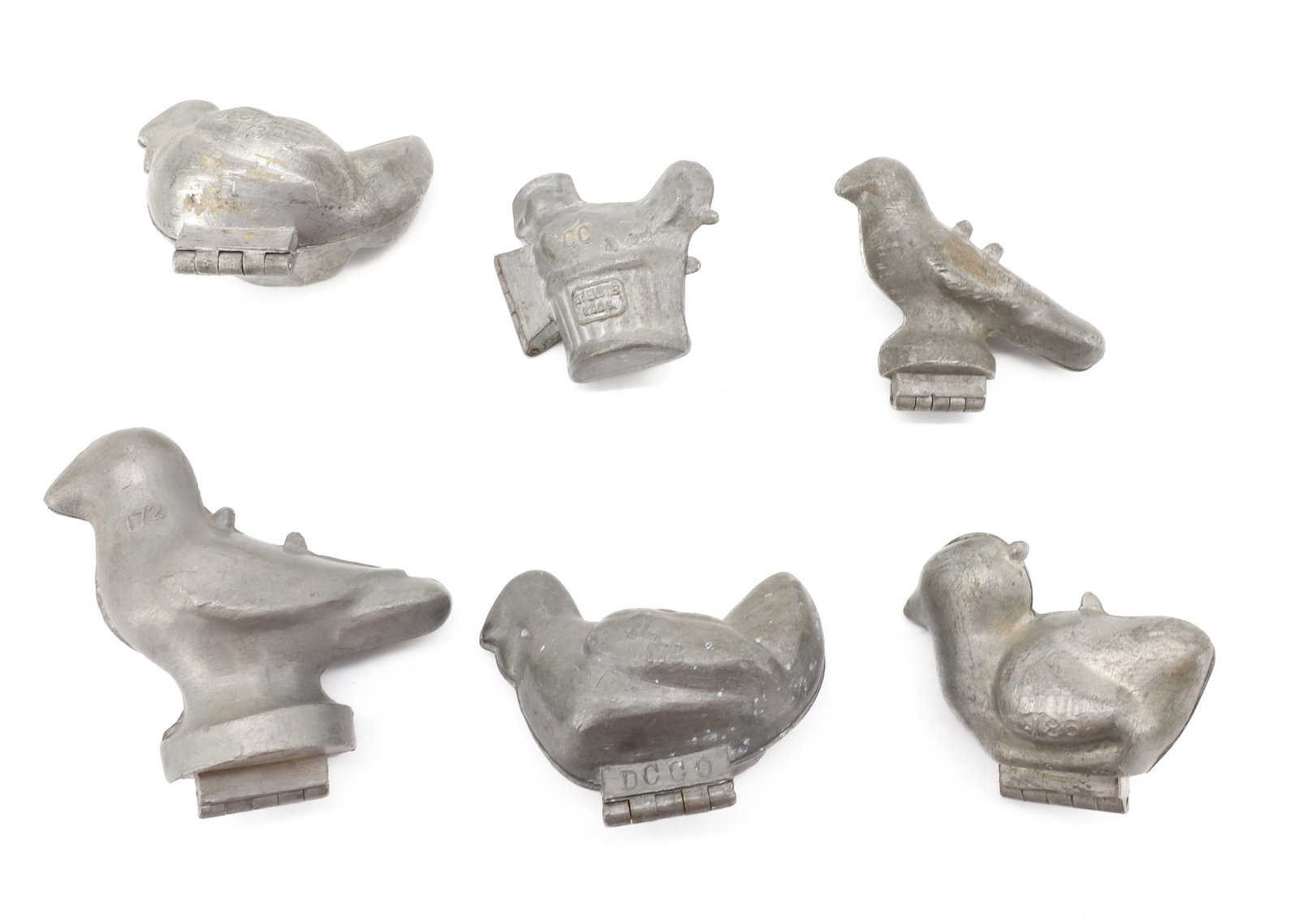 LOT OF (6) ICE CREAM MOLDS (1 of 3)